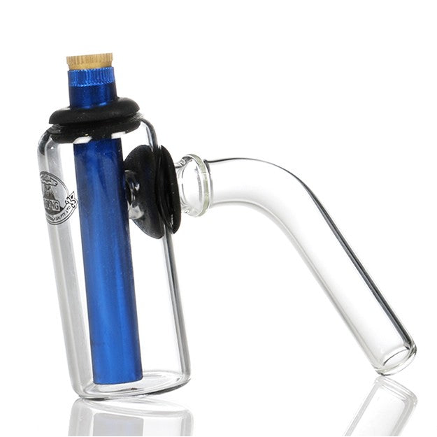 Second chamber for agung glass bongs