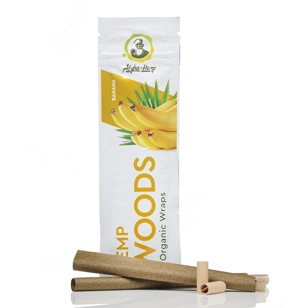Afghan woods banana flavoured blunt wraps.