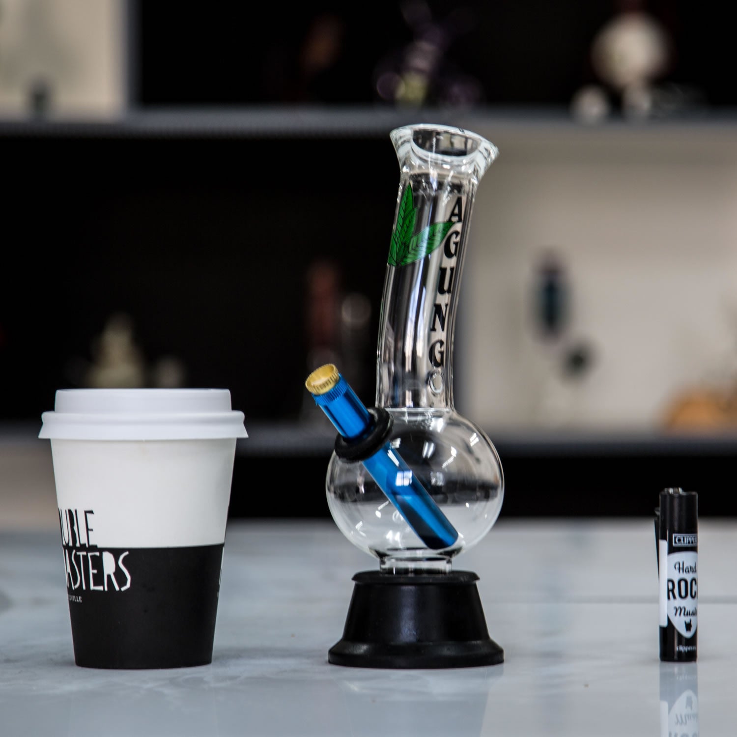 Agung bong with stem and cone from Easy Bong Australia.