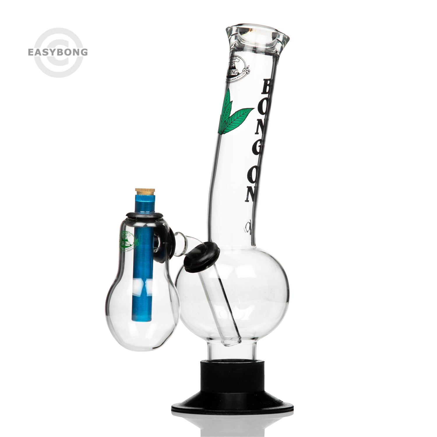 Agung Bong On Glass Bong Dble Chamber 1122 32cm