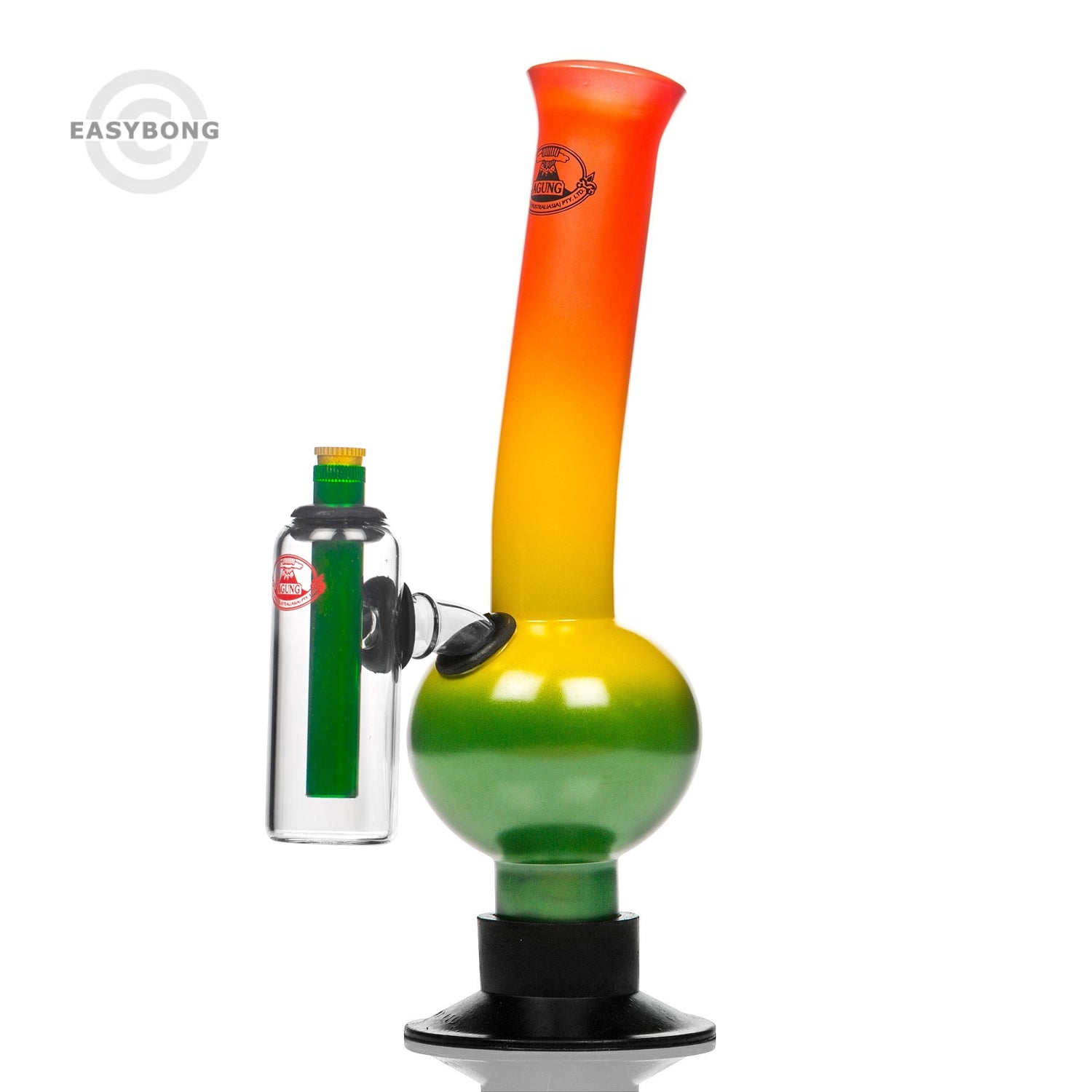 Agung Rastaman Glass Bong With Chamber 1155C 31cm