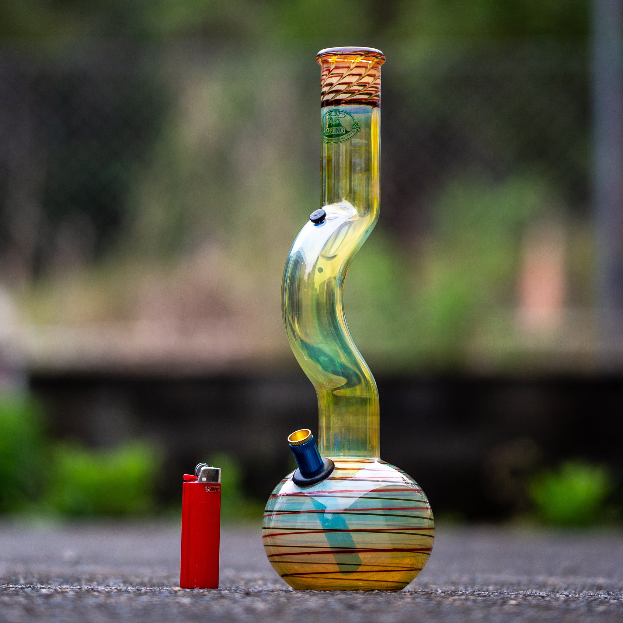 Agung Bongs Gold Fume 35cm