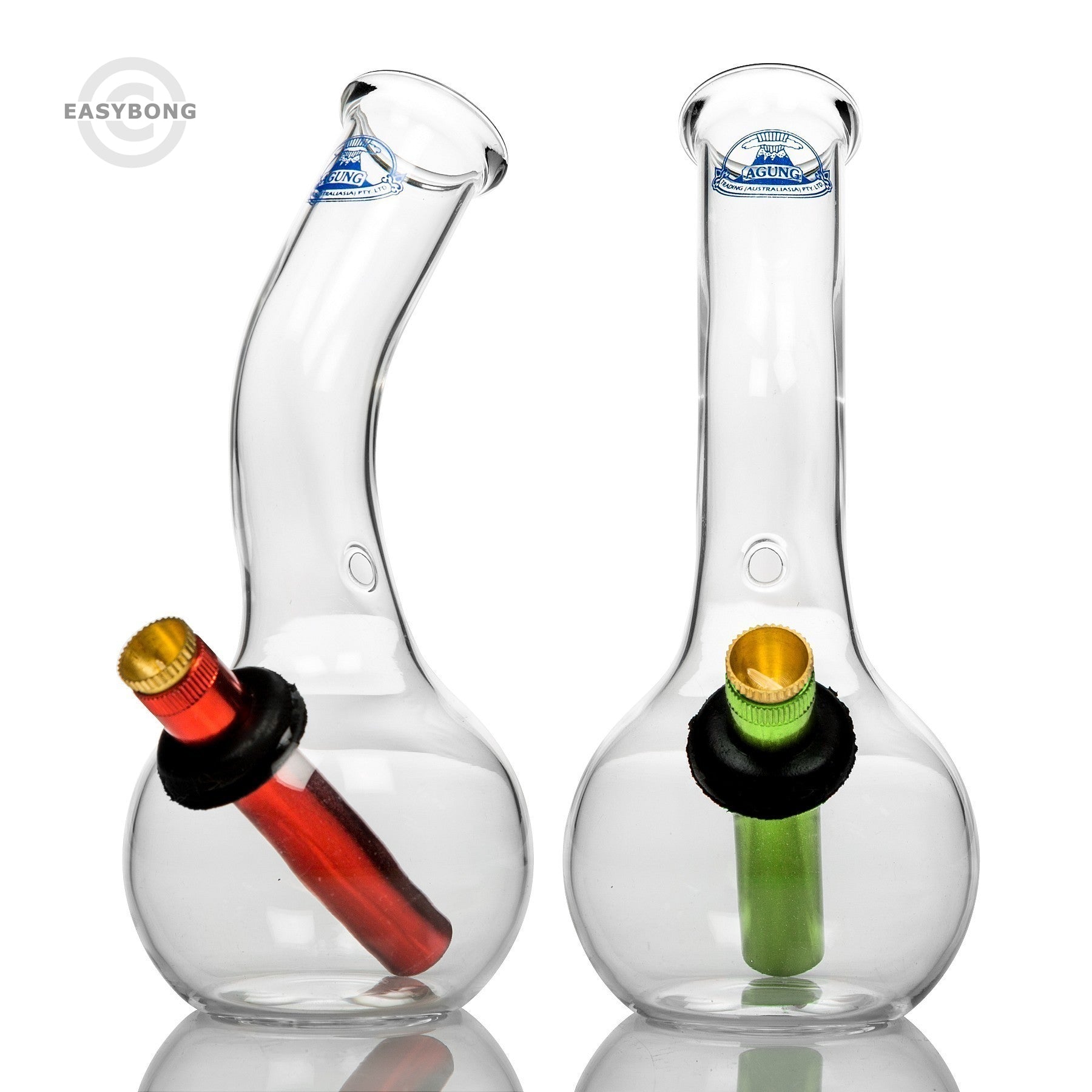 Ausie Agung 1140 glass bongs with bent neck