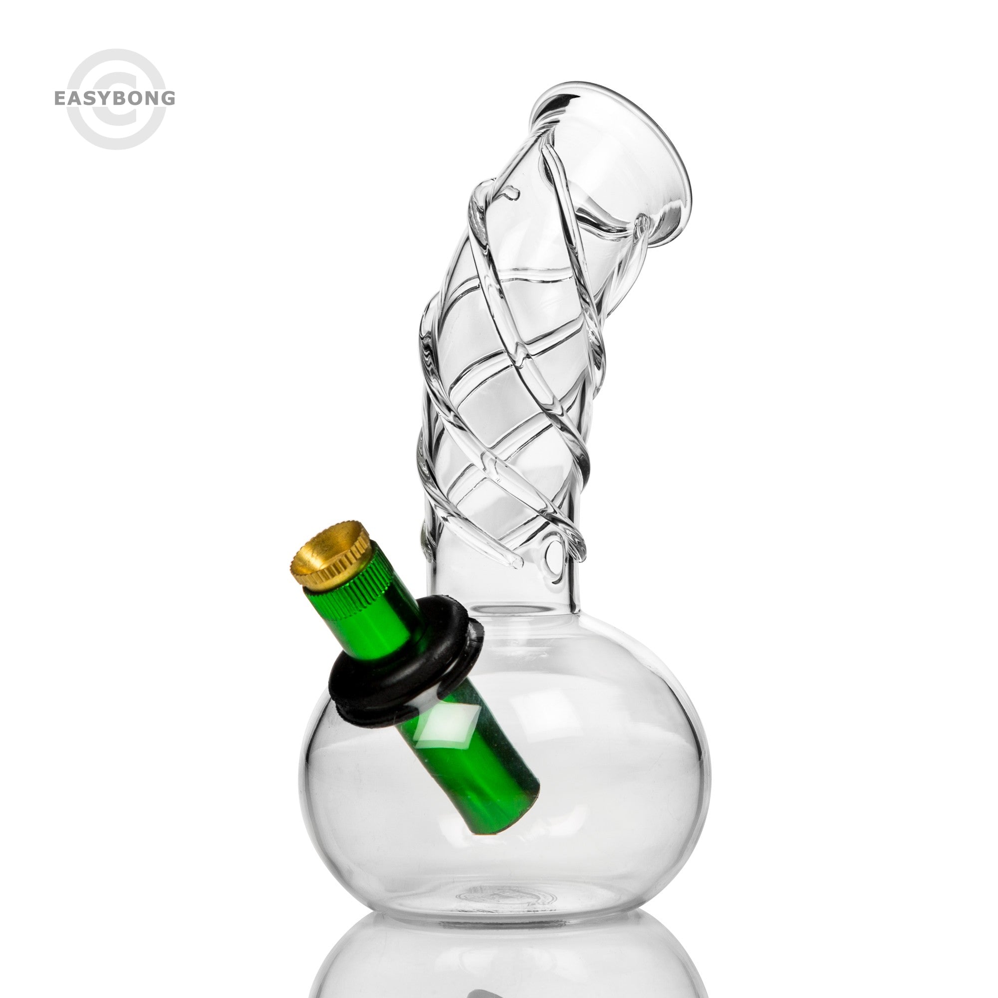 Agung Bonza Glass Twister Bong 17cm