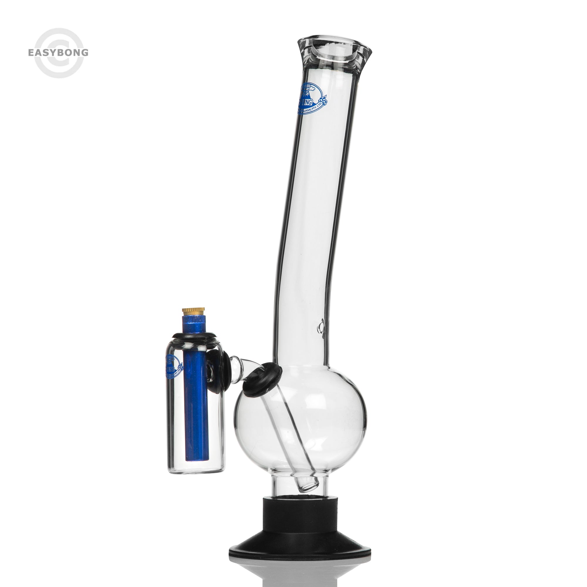 Agung Bent Bonza Glass Bong XL & Chamber 36cm