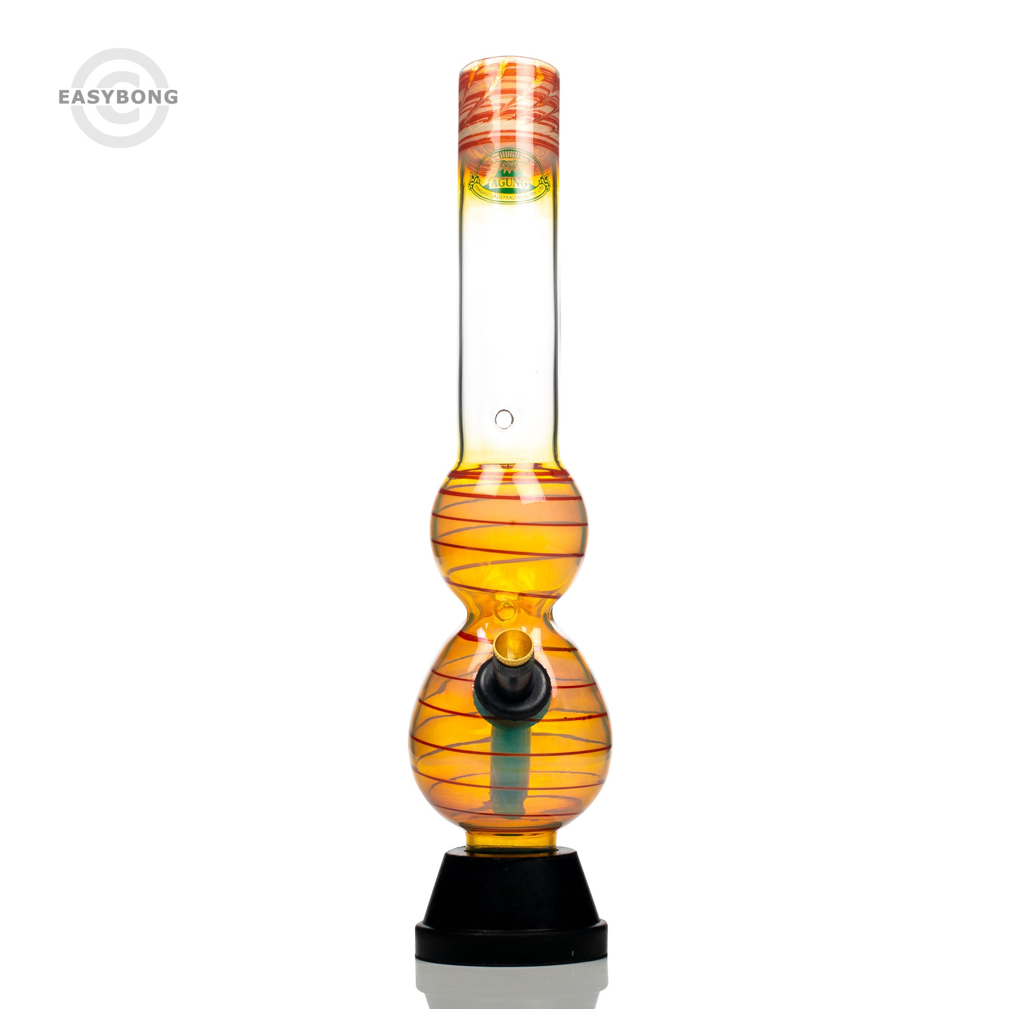 Australian Agung fumed glass bong.