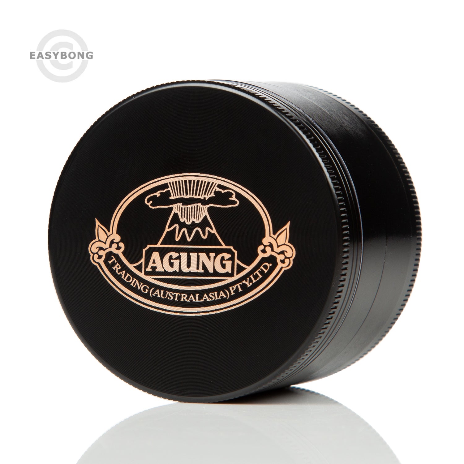 Agung 4-Part Herb Grinder 60mm Black