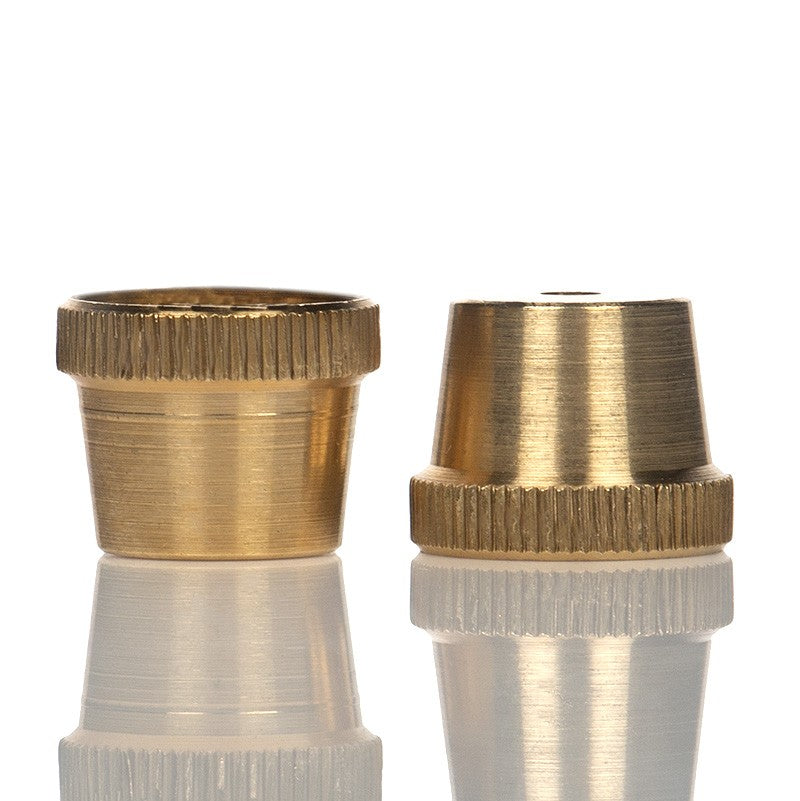 2 Agung brass cone pieces for Agung bongs.