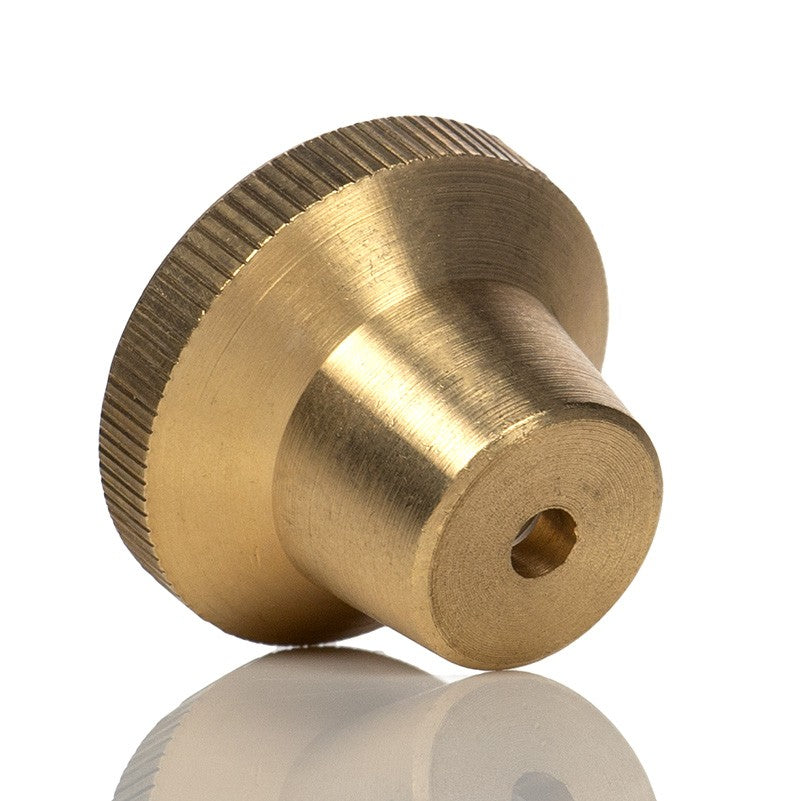 Hole size on an Agung bonza brass cone piece.
