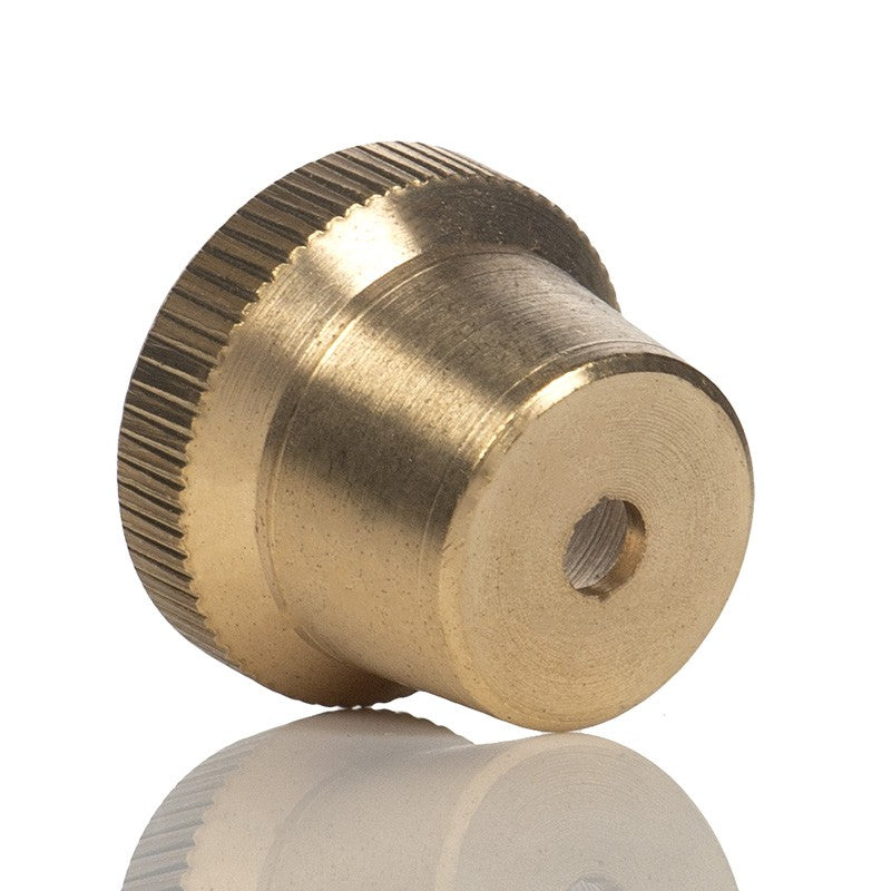 Aussie style brass cone piece.