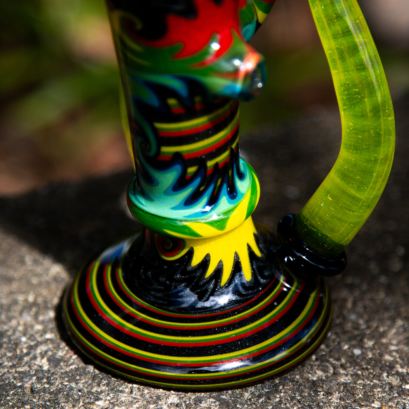 Andy G Double Layer Push Bubbler 25cm