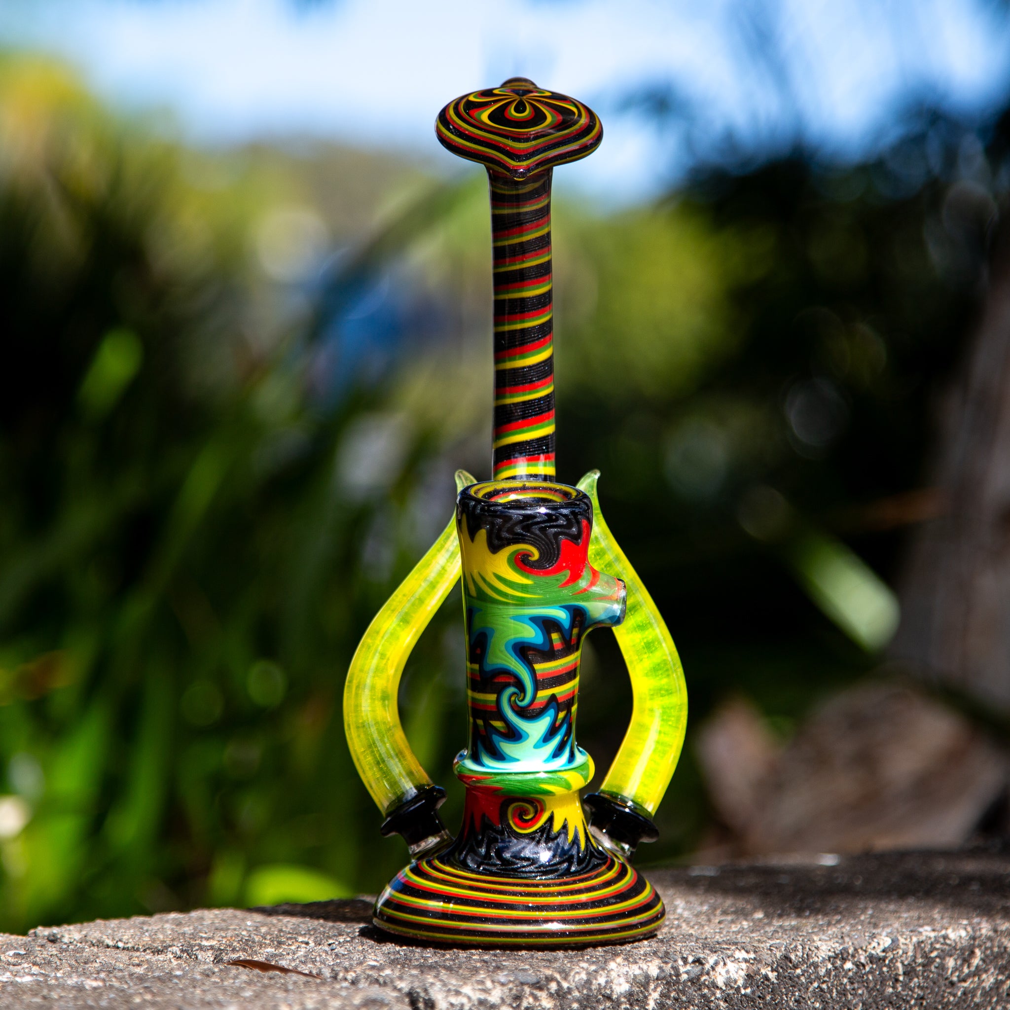 Andy G Double Layer Push Bubbler 25cm