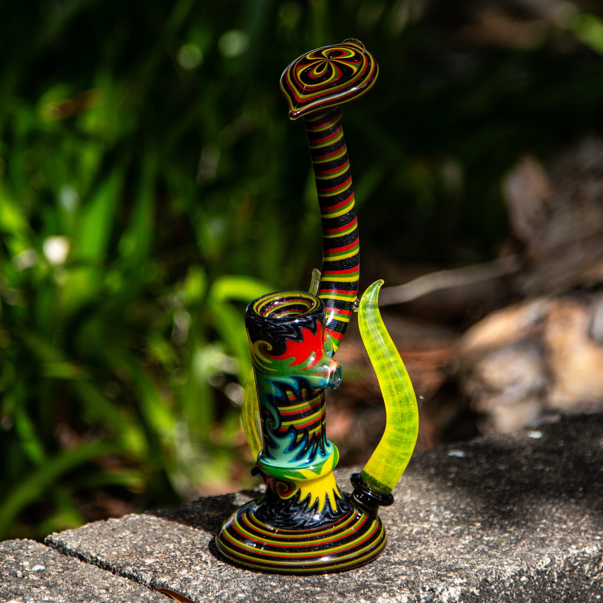 Andy G Double Layer Push Bubbler 25cm