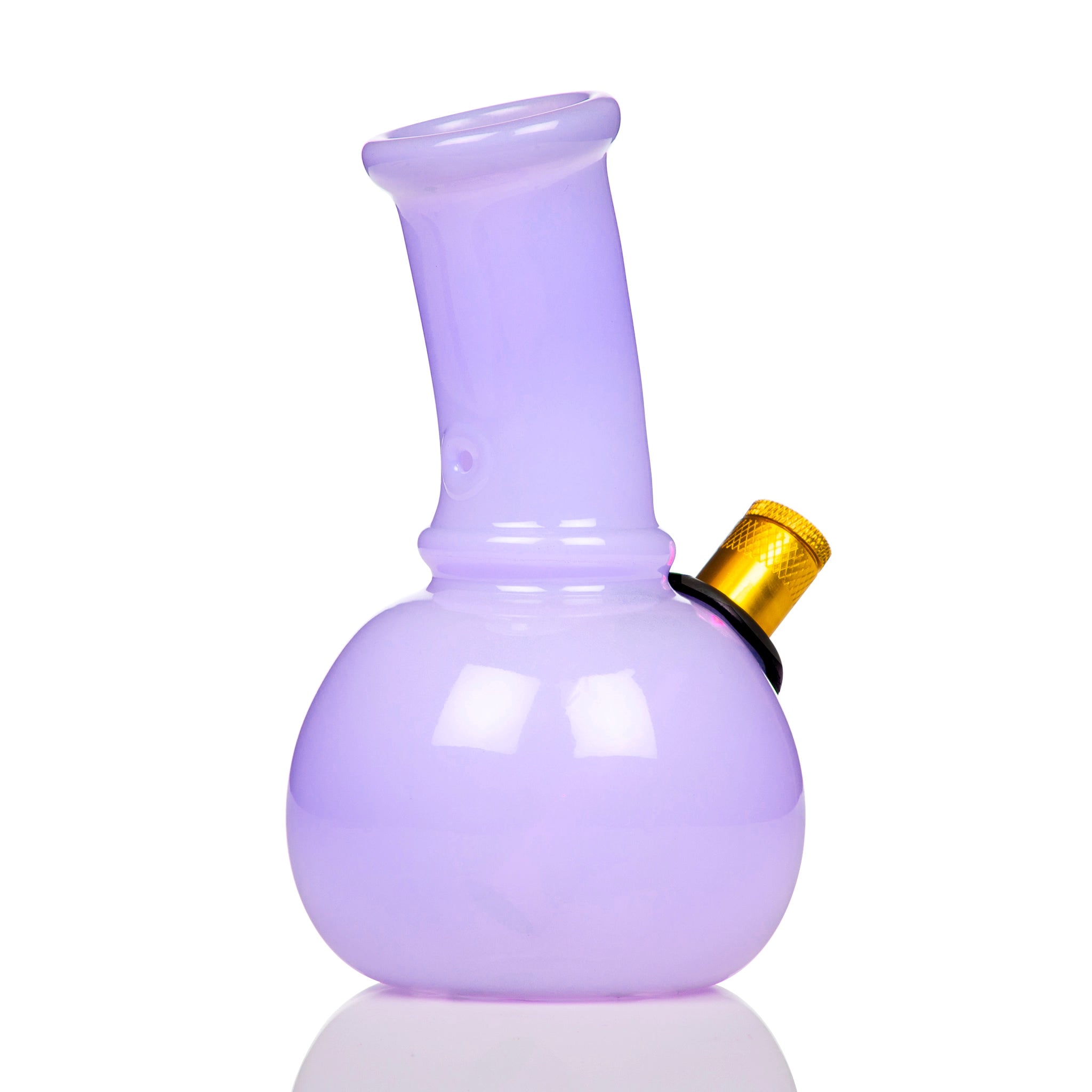 Purple Baby Bubble Glass Bong 15cm