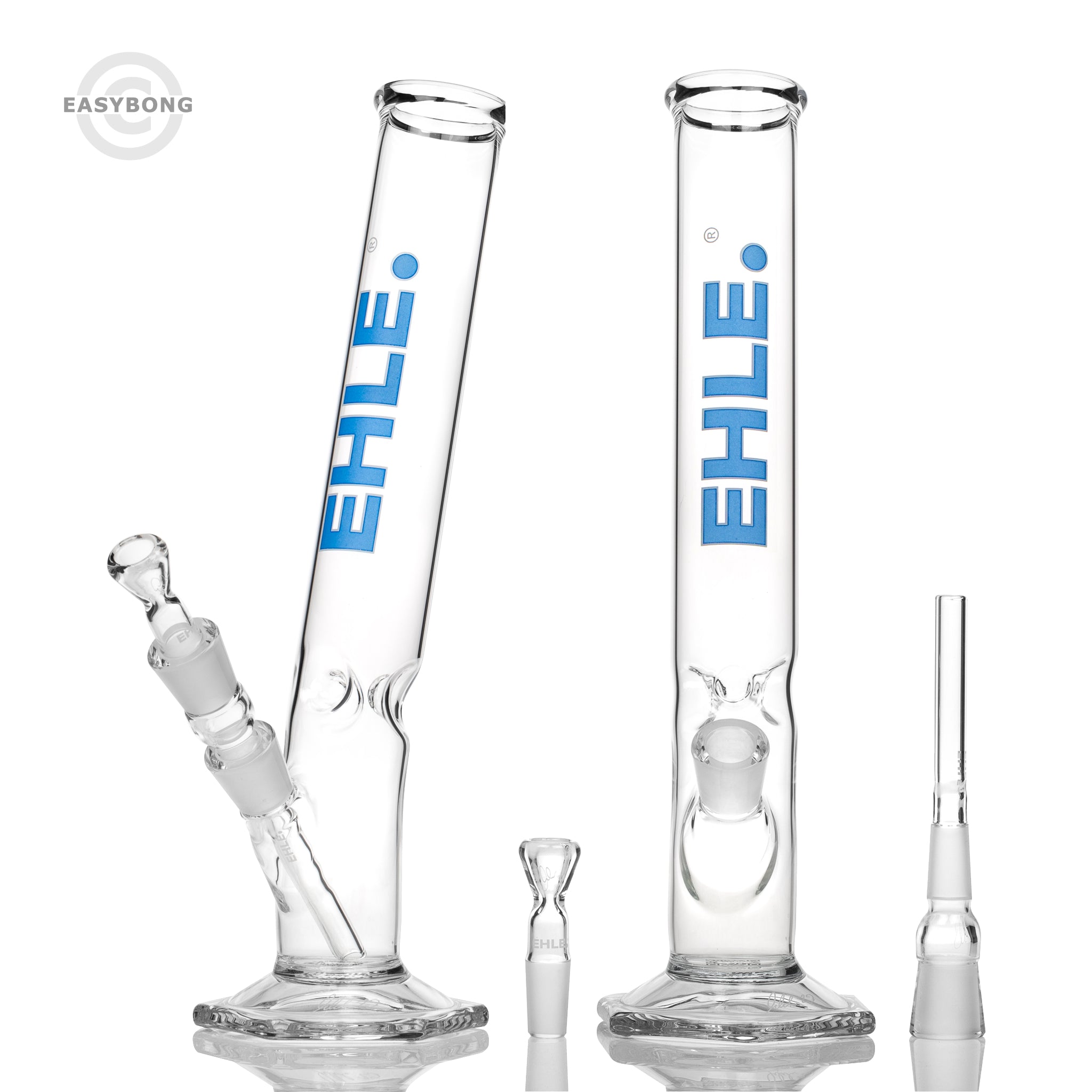 EHLE. 250ml Bent Ice Bong 14mm 30cm