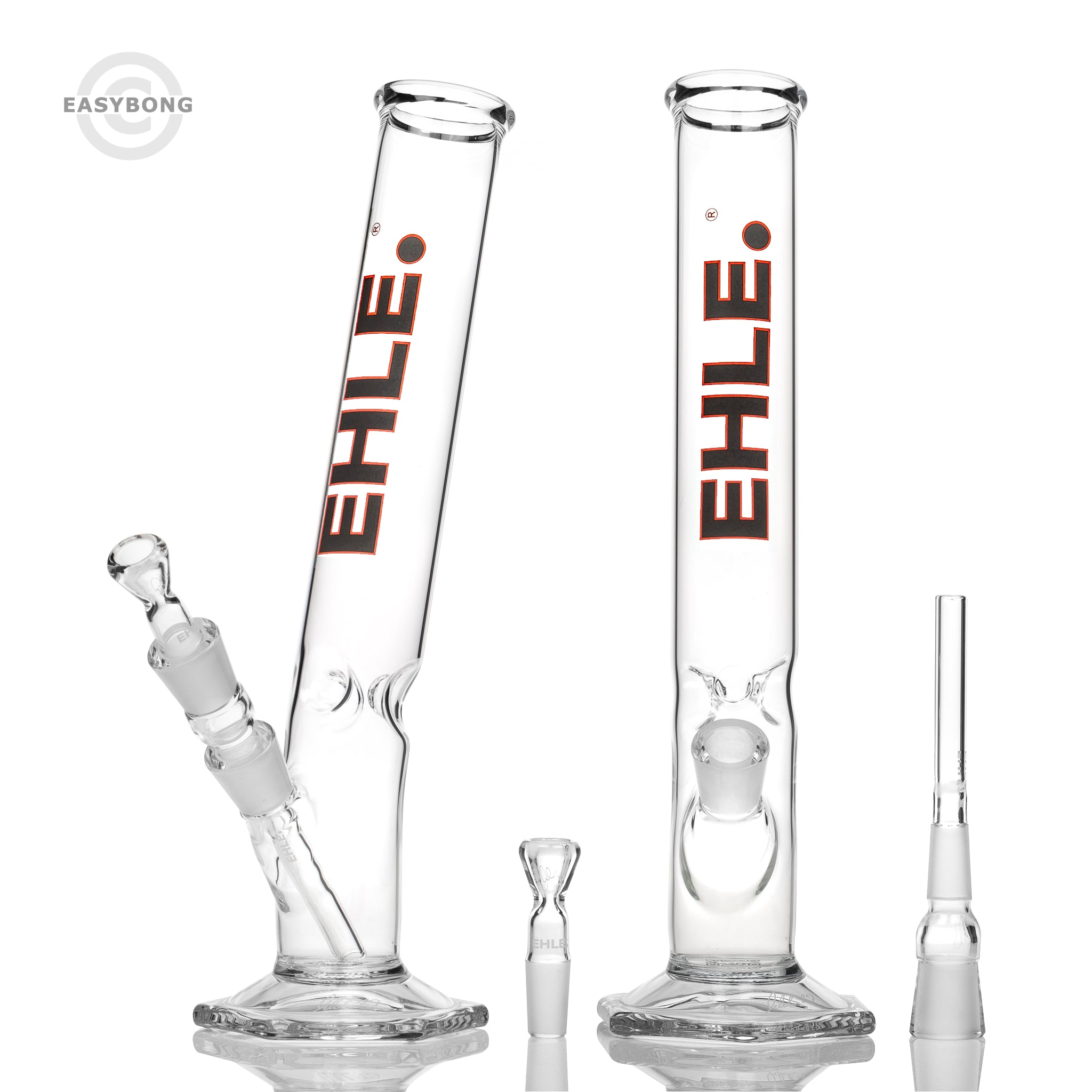 EHLE. 250ml Bent Ice Bong 14mm 30cm