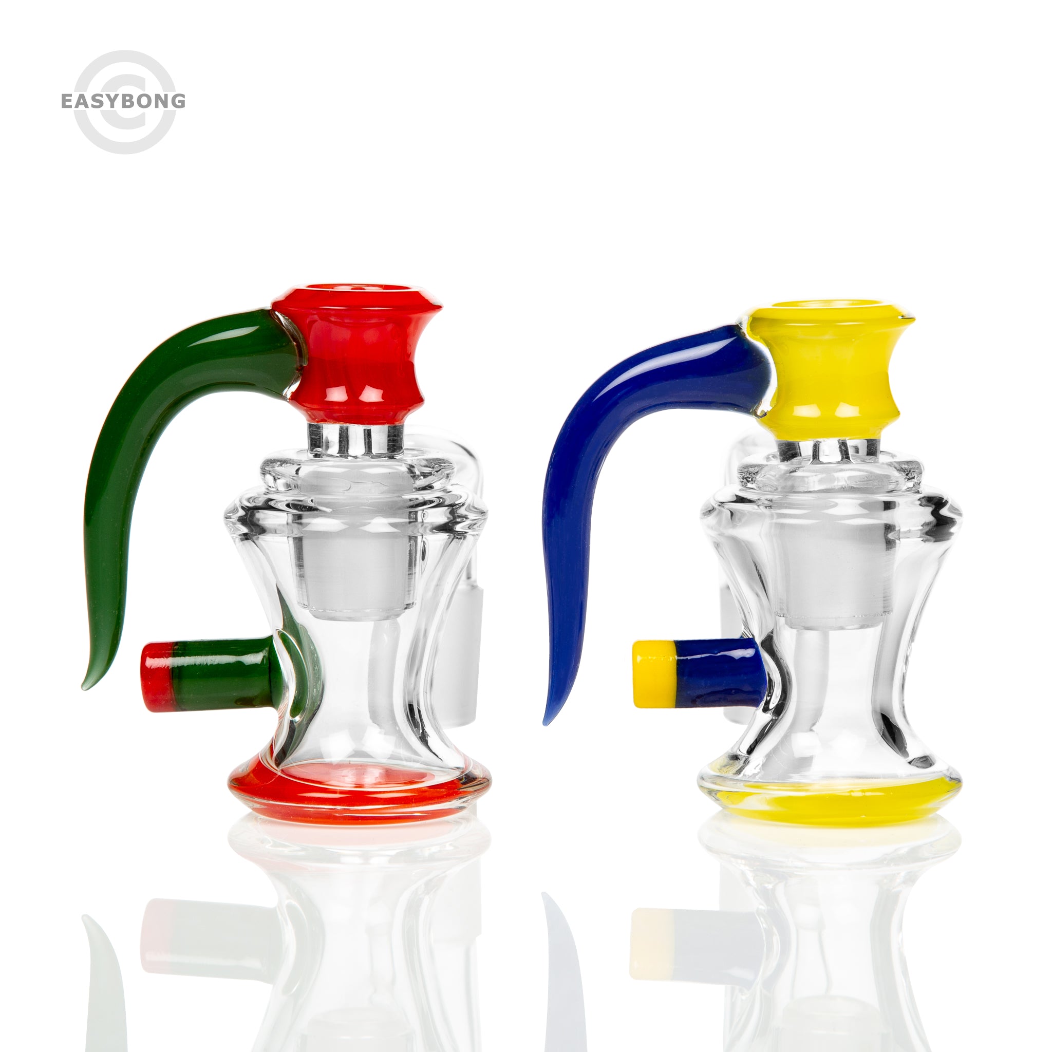 Worked Ash Catcher Set 18mm Blue Yellow