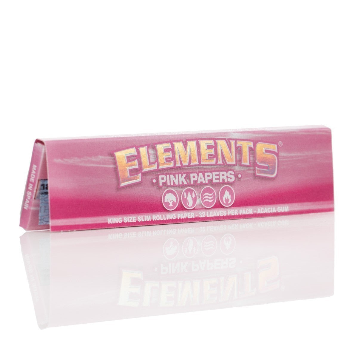 Australian stock Elements king size pink rolling papers