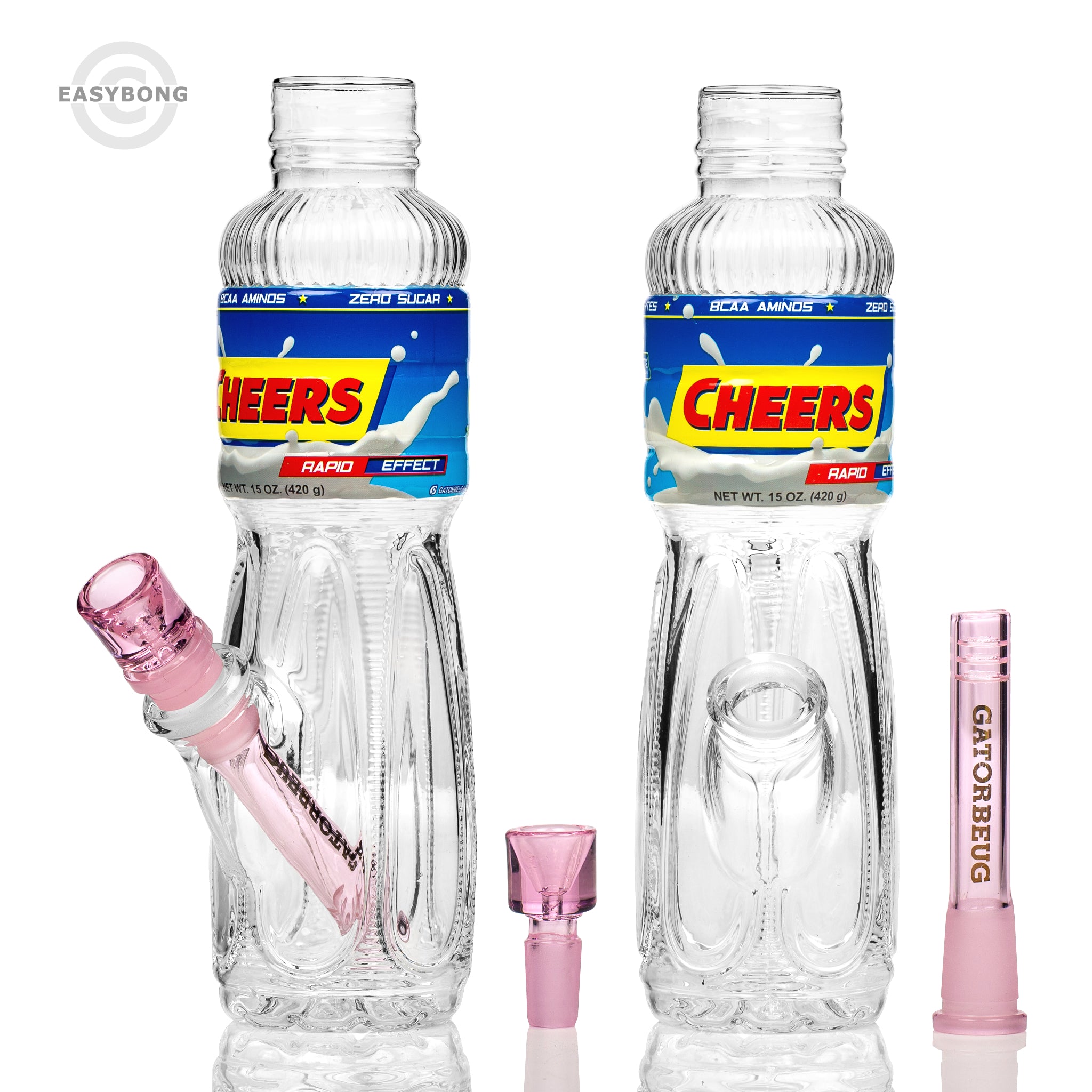 Glass bong Gatorbeug cheers water bottle aussie gator bong