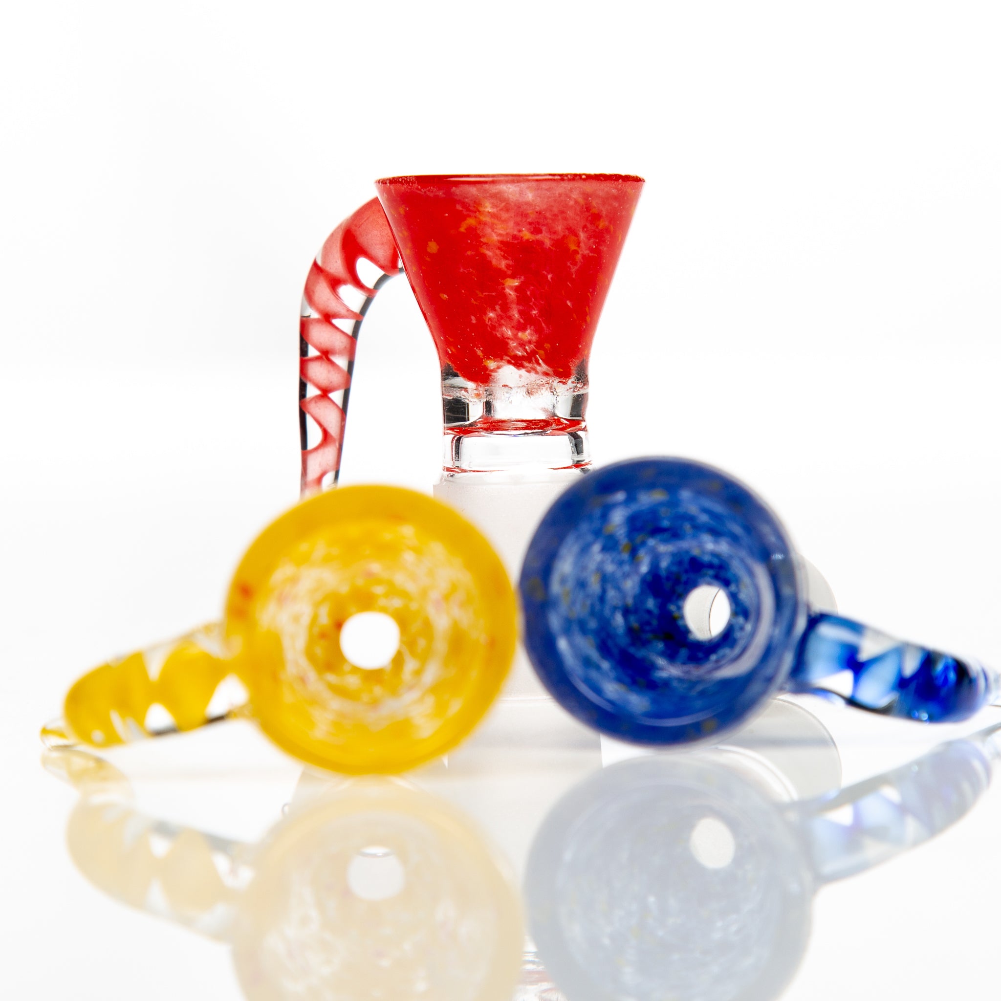 Glass cone pieces at Easy Bong in Australia.