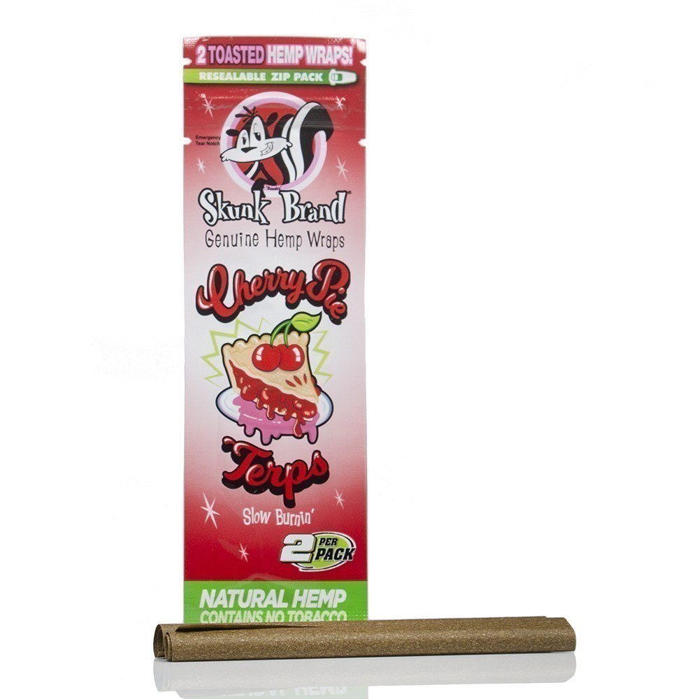 Skunk Brand Natural Hemp Wraps 2pk