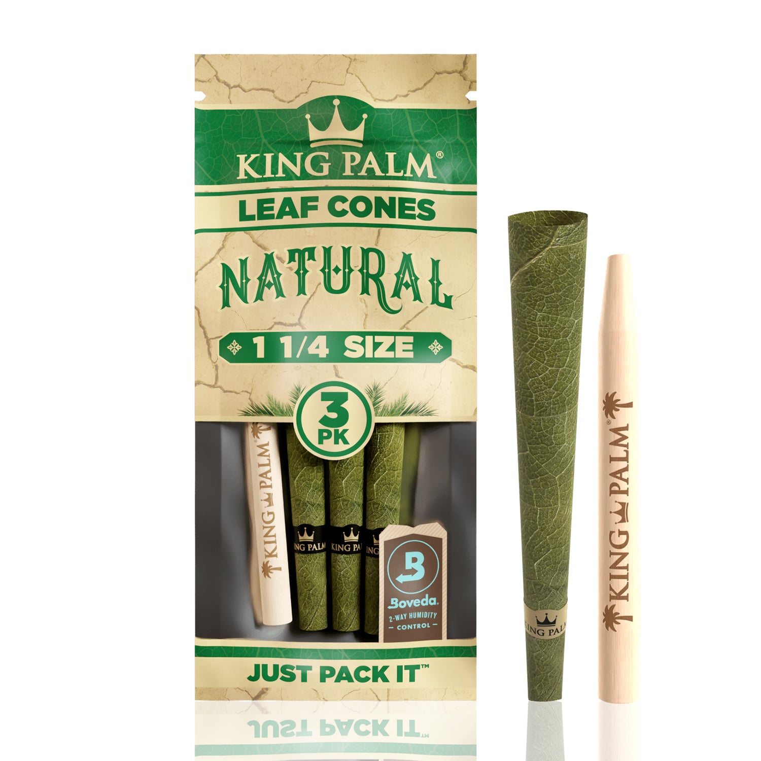 King Palm natural pre-rolled cones and stoner accessories