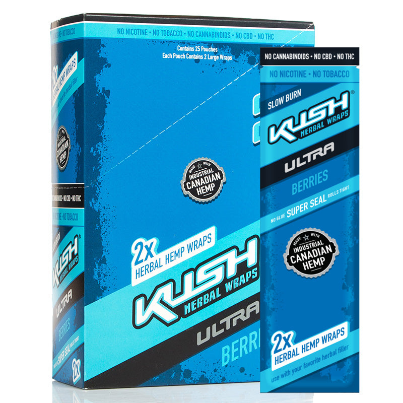 Kush Herbal Hemp Wraps 2pk
