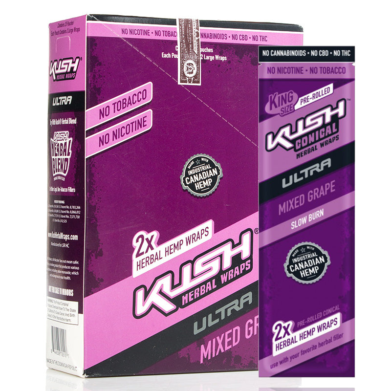Kush Herbal Hemp Wraps 2pk