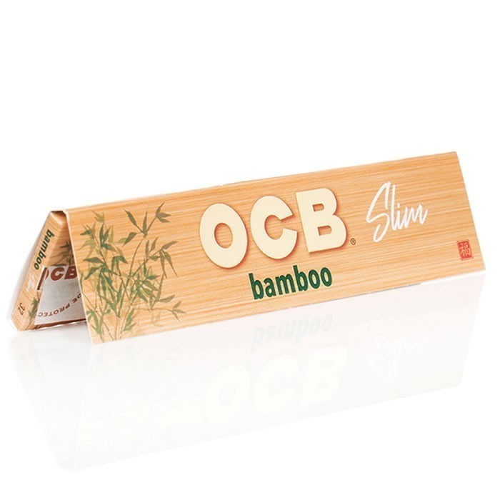 OCB brand king size slim bamboo rolling papers.
