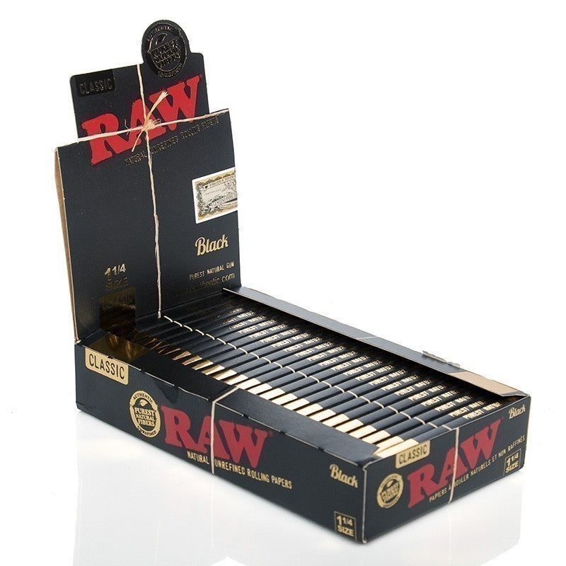 Authentic Raw brand cigarette rolling papers blunts and pre-rolled cones