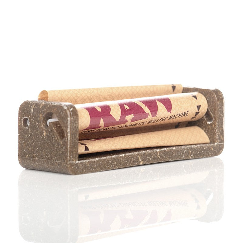 Raw cigarette rolling machine for joints