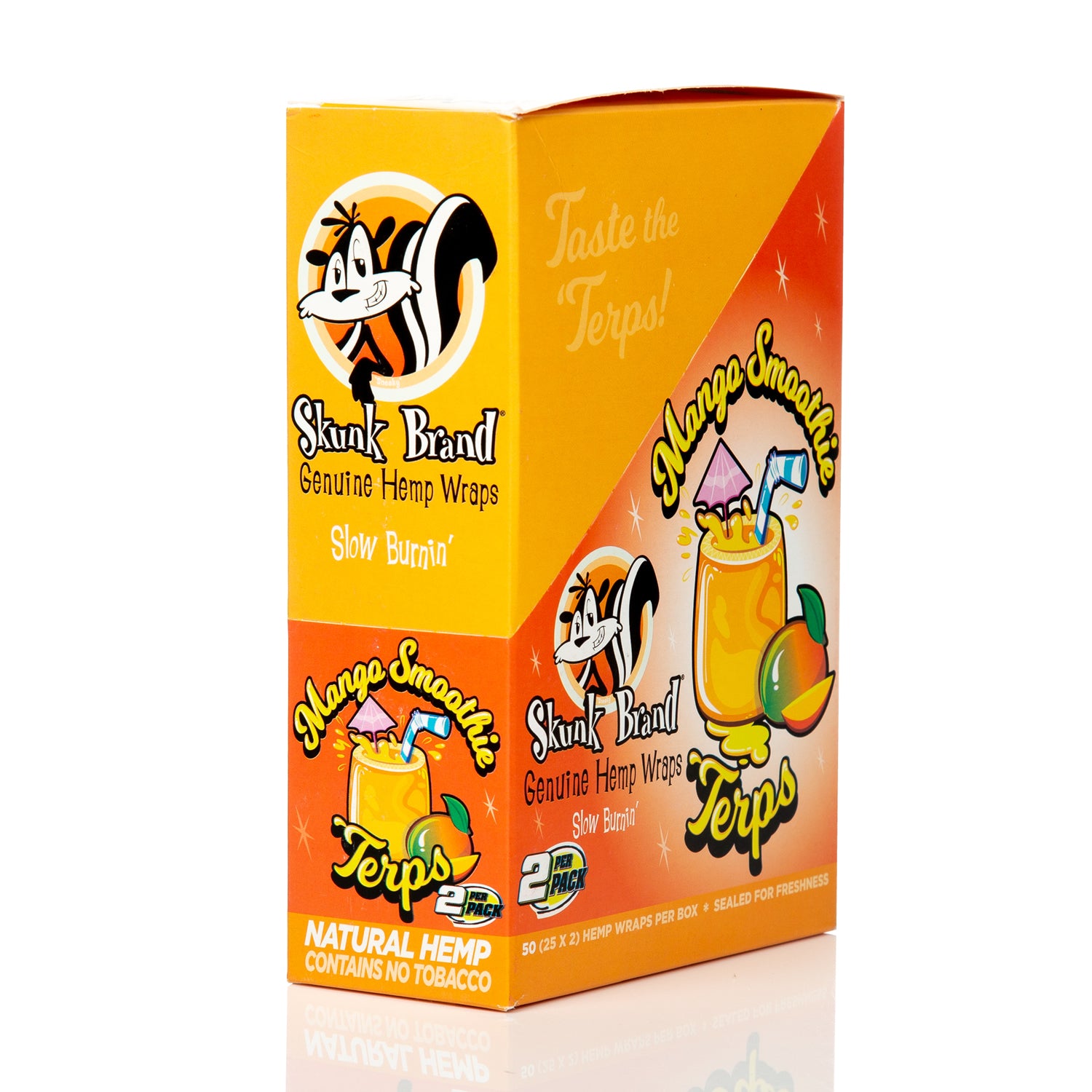 Skunk Brand Natural Hemp Wraps 2pk