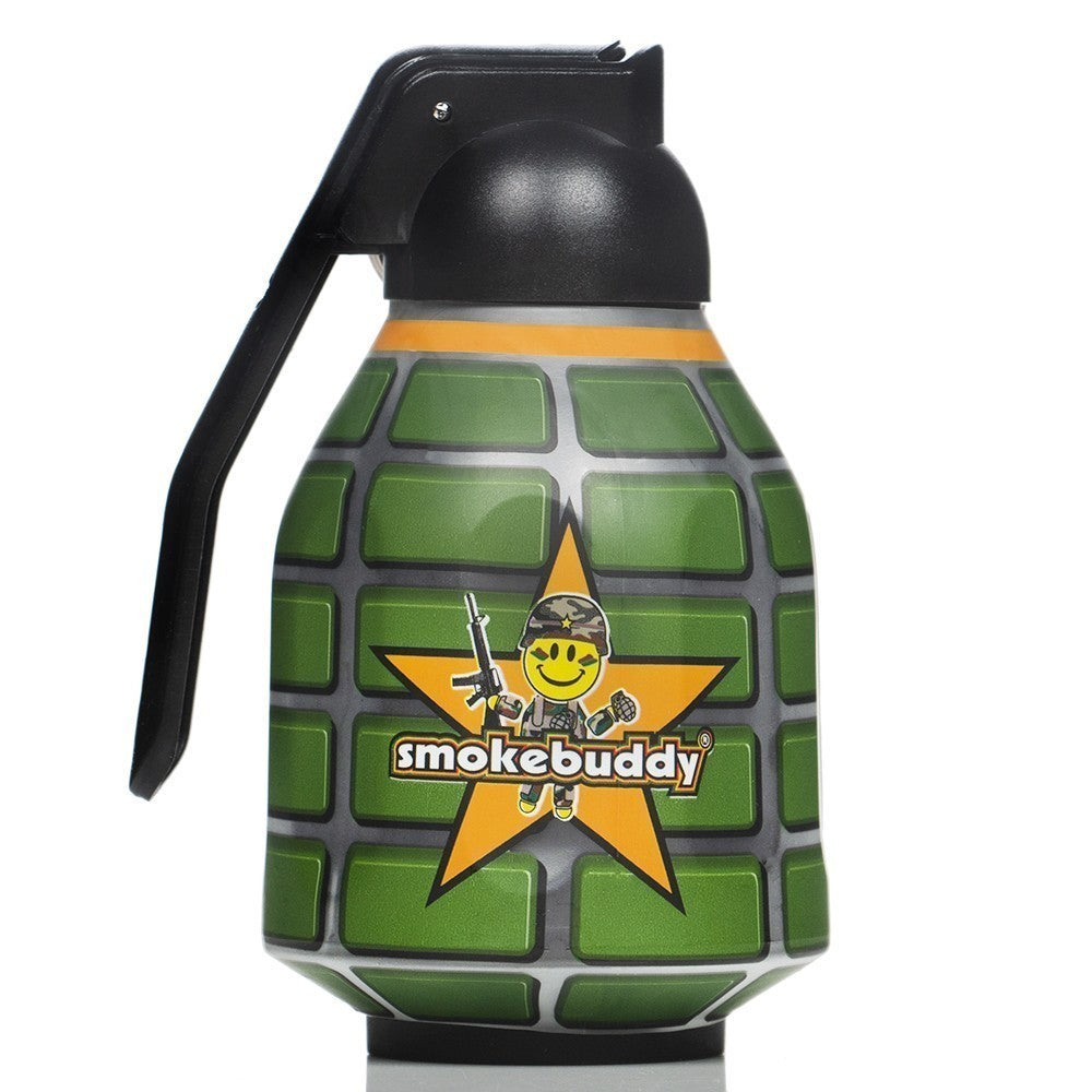 Smokebuddy filter for smoking bongs smell.