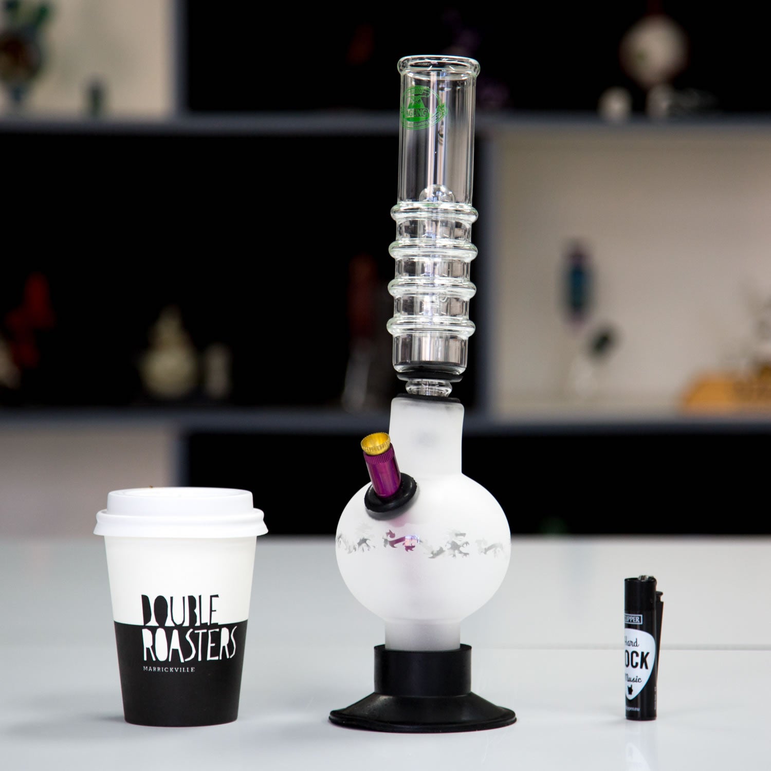Agung Tar Catcher Bong Frosted 1184 34cm