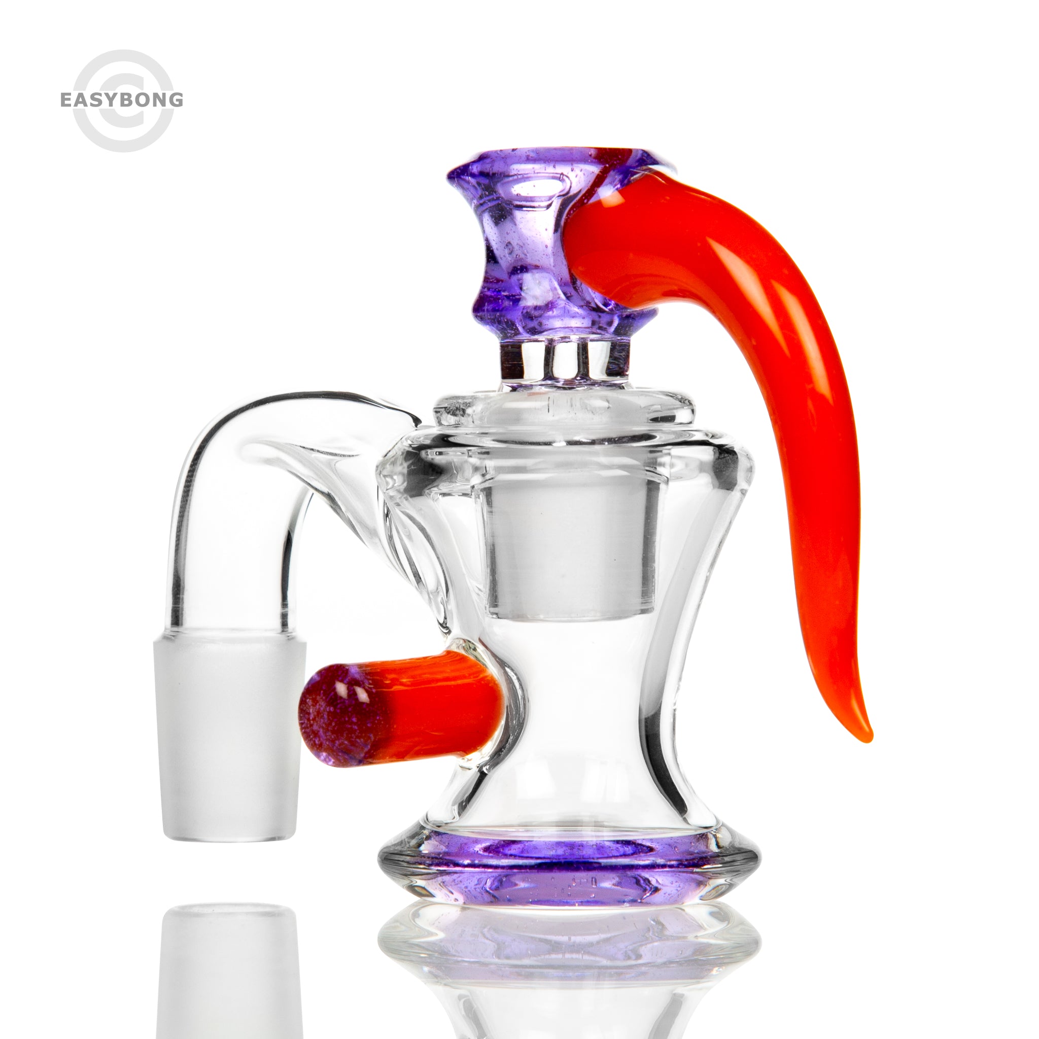 Worked Ash Catcher Set 18mm Purple Red
