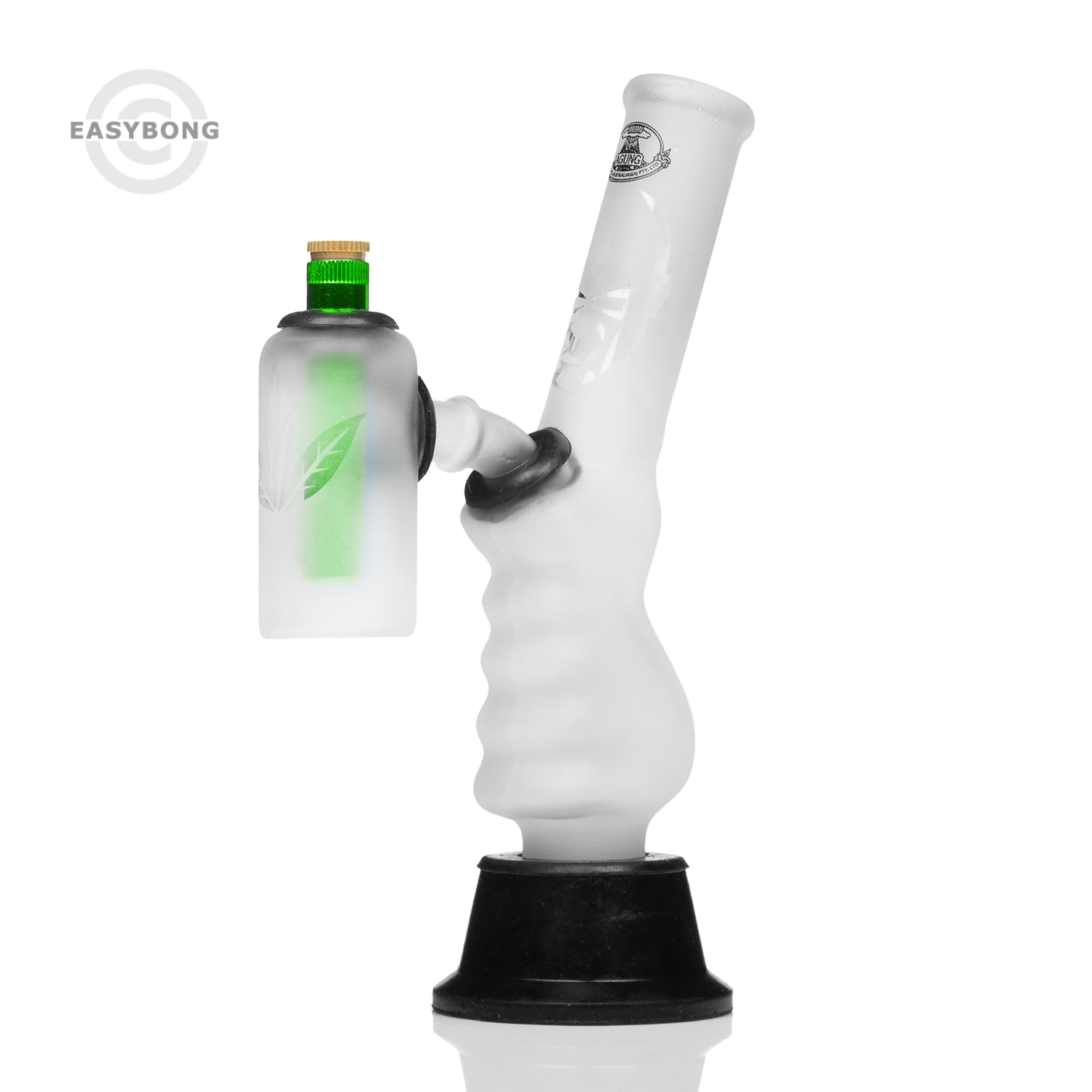 Agung Mini Gripper Frosted Bong W' Chamber 1145c 21cm