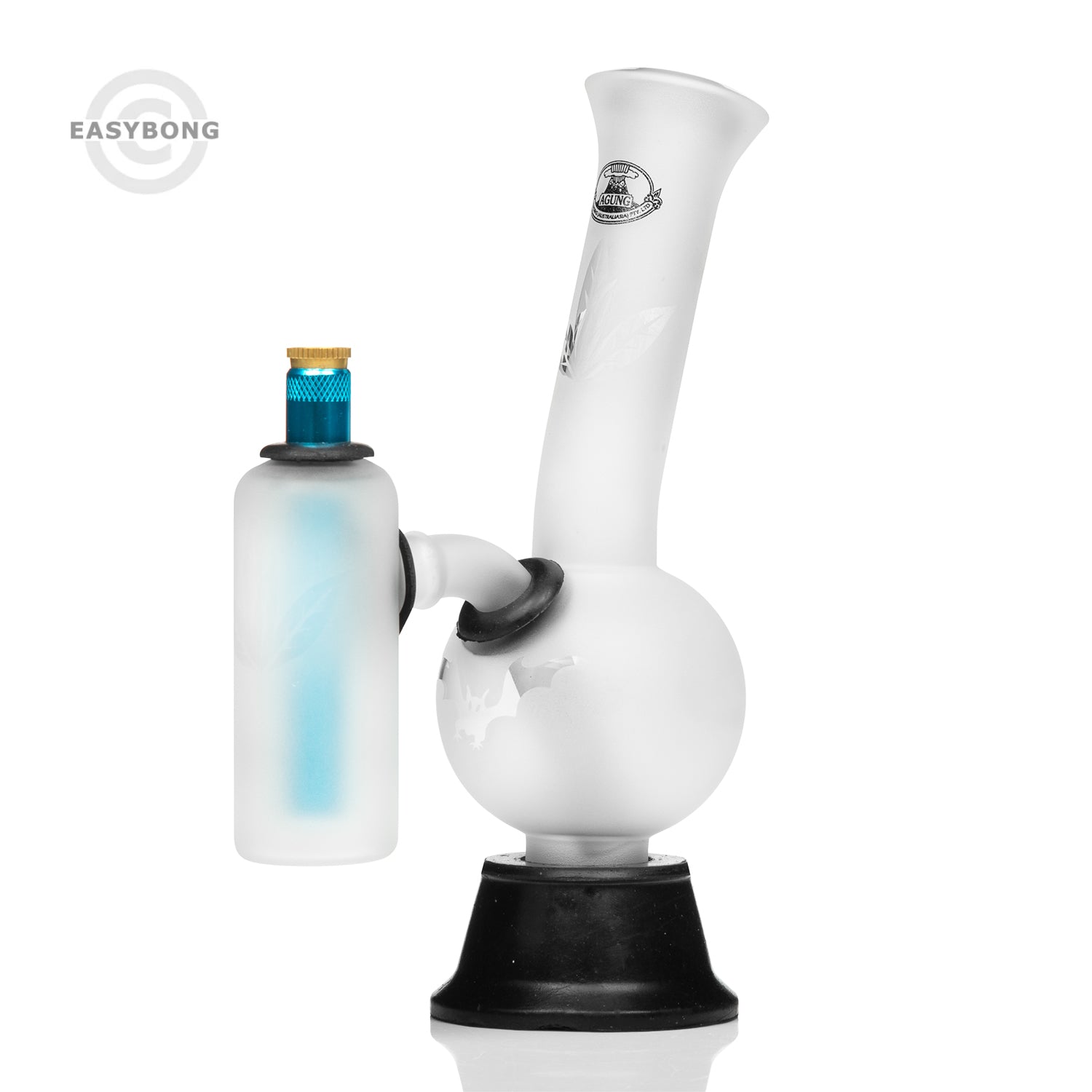 Agung Frosted Bubble With Chamber 24cm