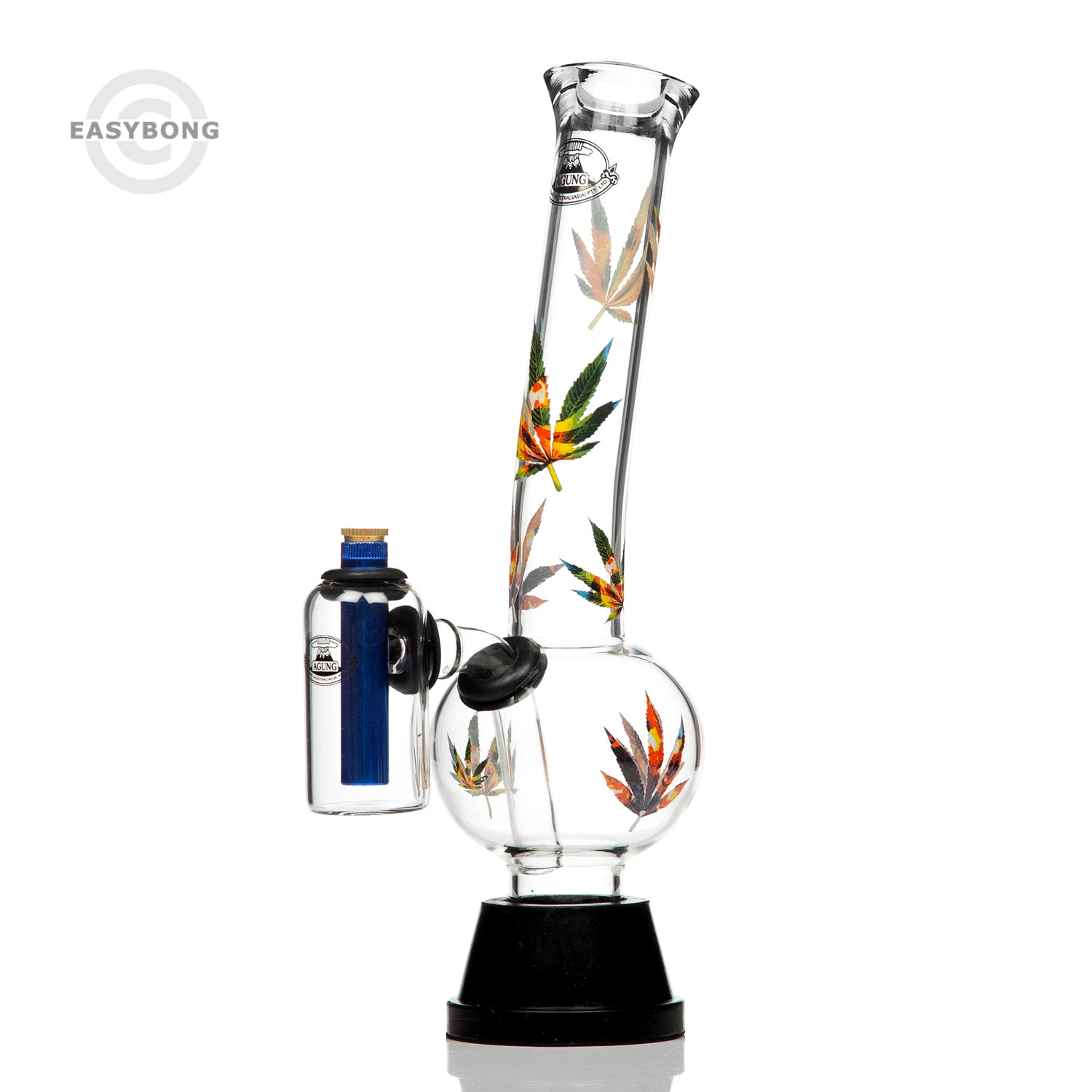 Agung Leaf Bong With Chamber 1193C 32cm