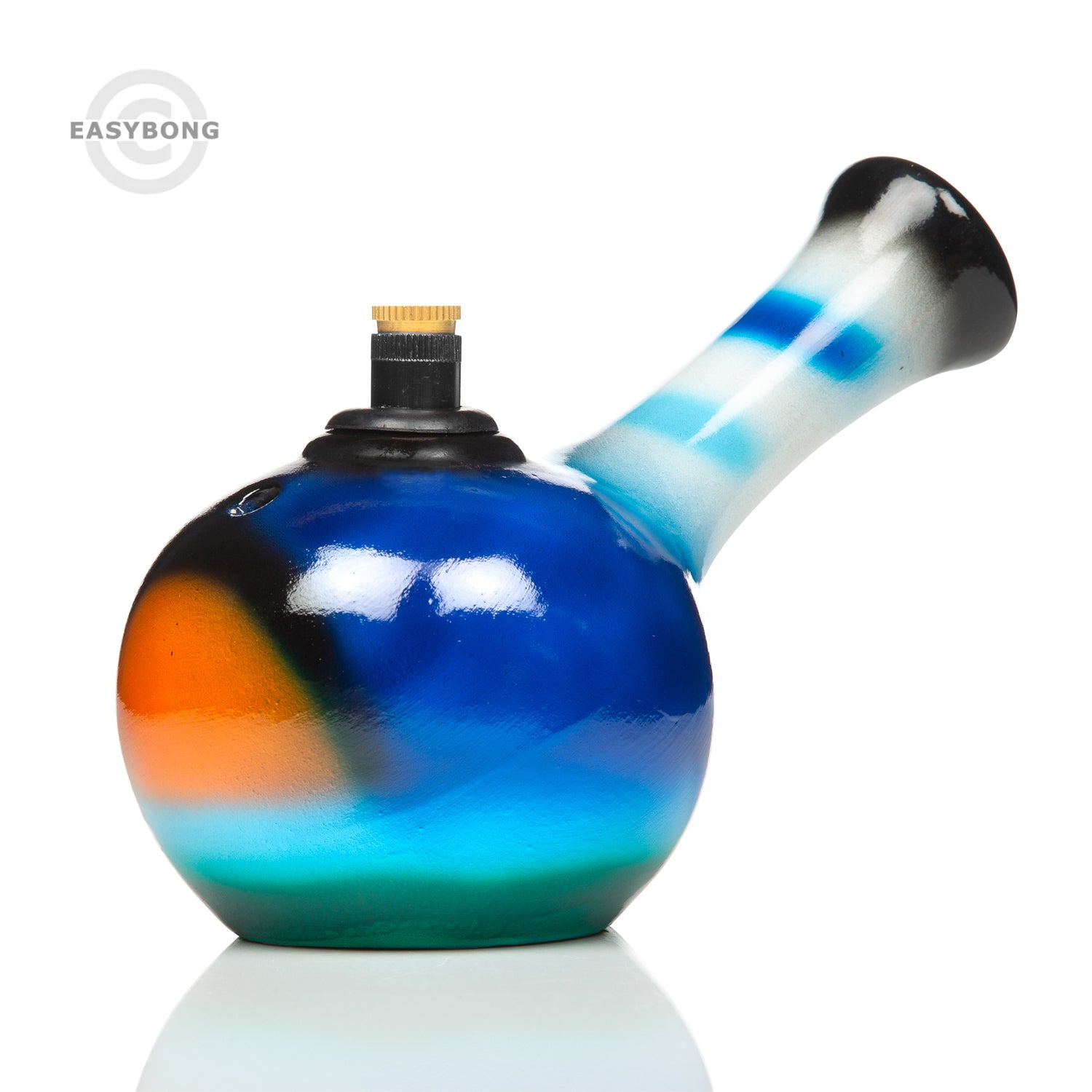 Agung Ceramic Layback Bubble Bong 13cm 1269