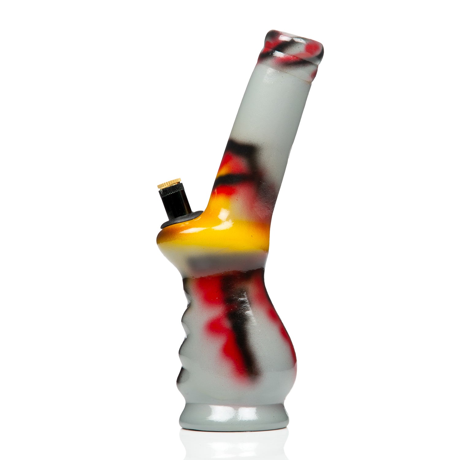 Agung Ceramic Gripper Bong 25cm Smokey 1272