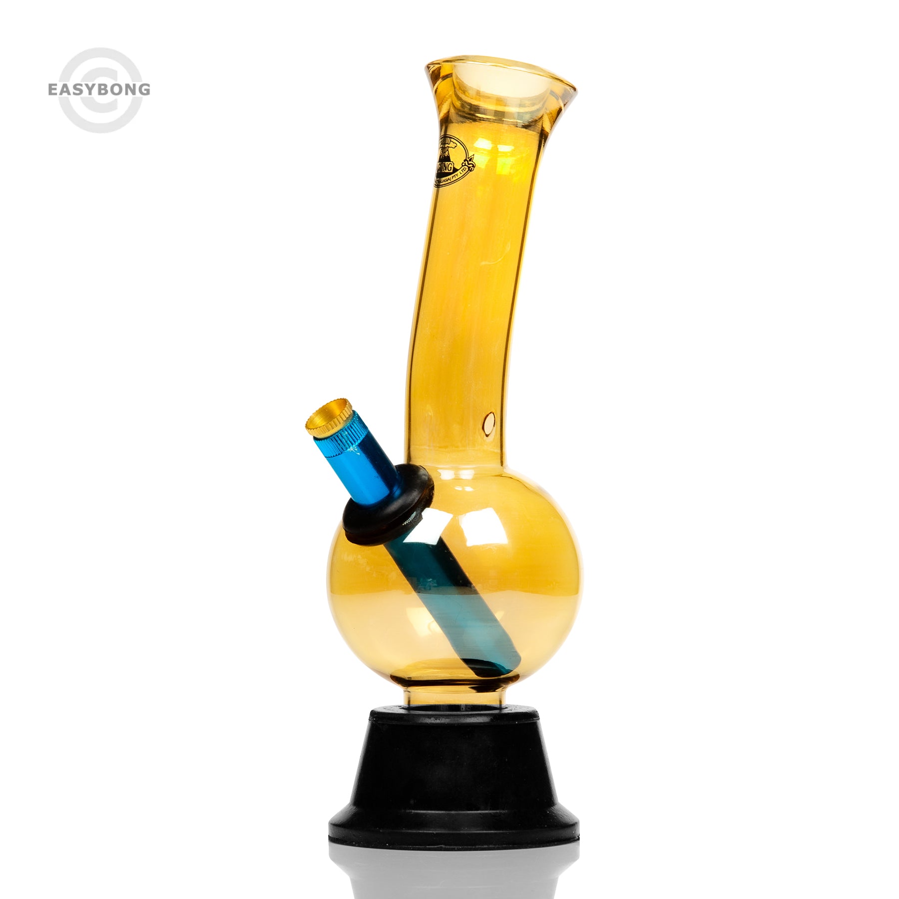 Agung Gold Glass Bong 26cm 1185