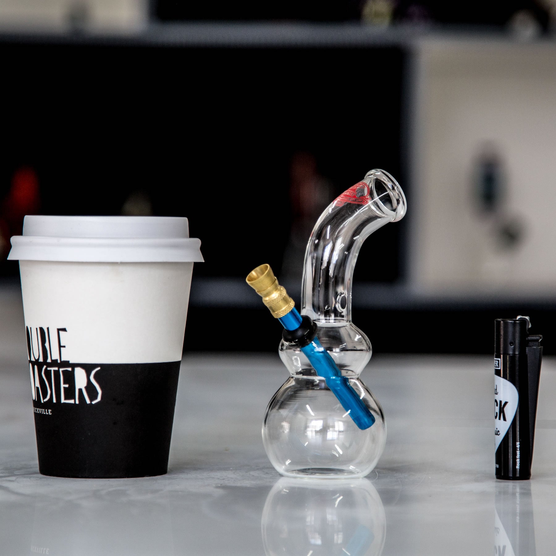 Agung Handy Glass Bong 15cm 1132
