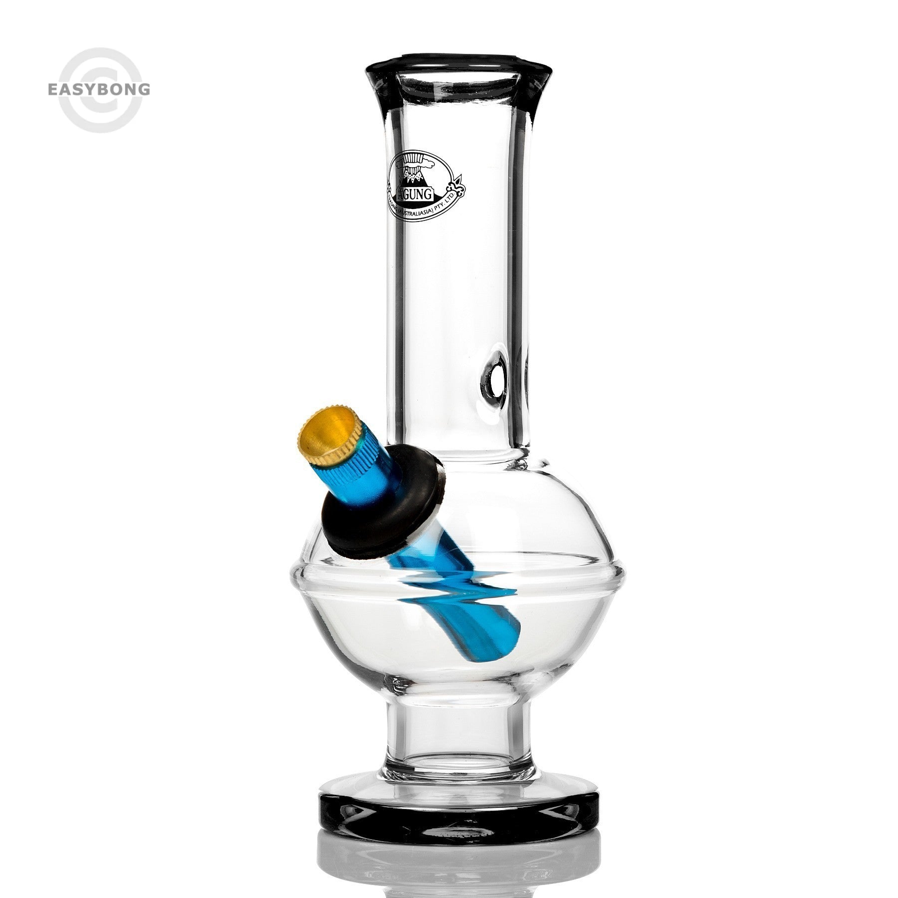 Agung Little Rascal Glass Bong 18cm Black