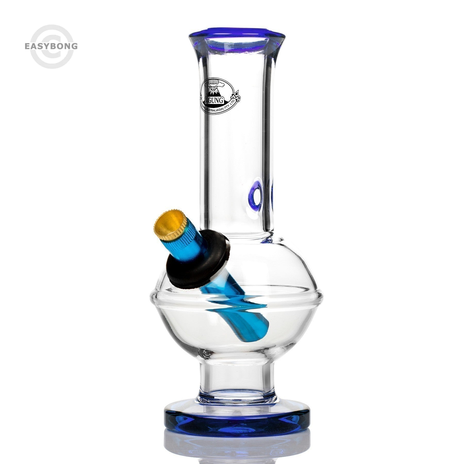 Agung Little Rascal Glass Bong 18cm Blue