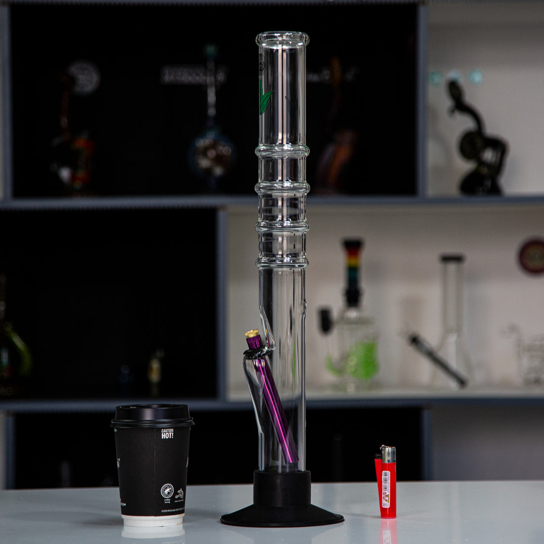 Agung Supersize Chimney Glass Bong 53cm 1126