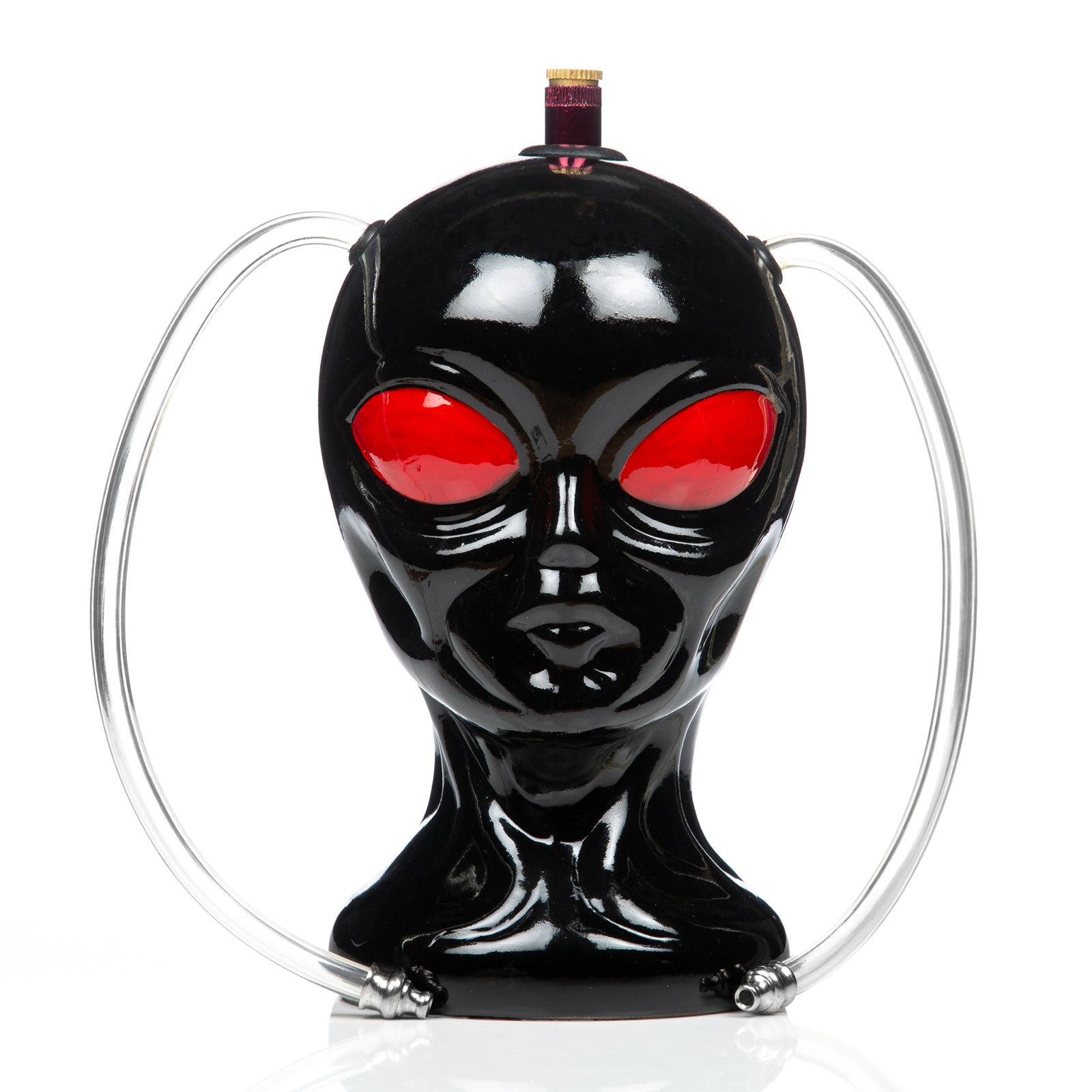 Agung Alien Head 2 Hose Ceramic Hookah White