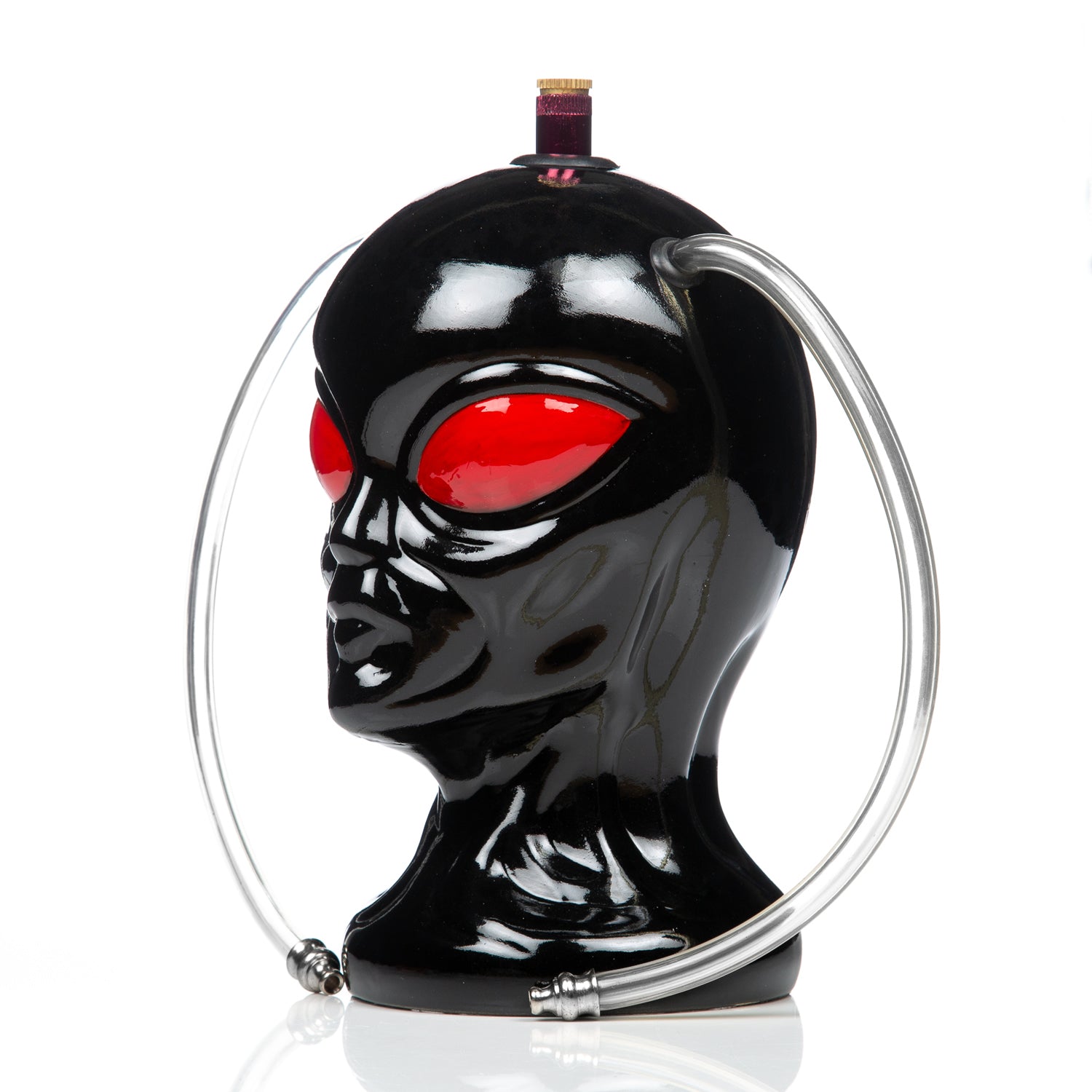 Agung Alien Head 2 Hose Ceramic Hookah White