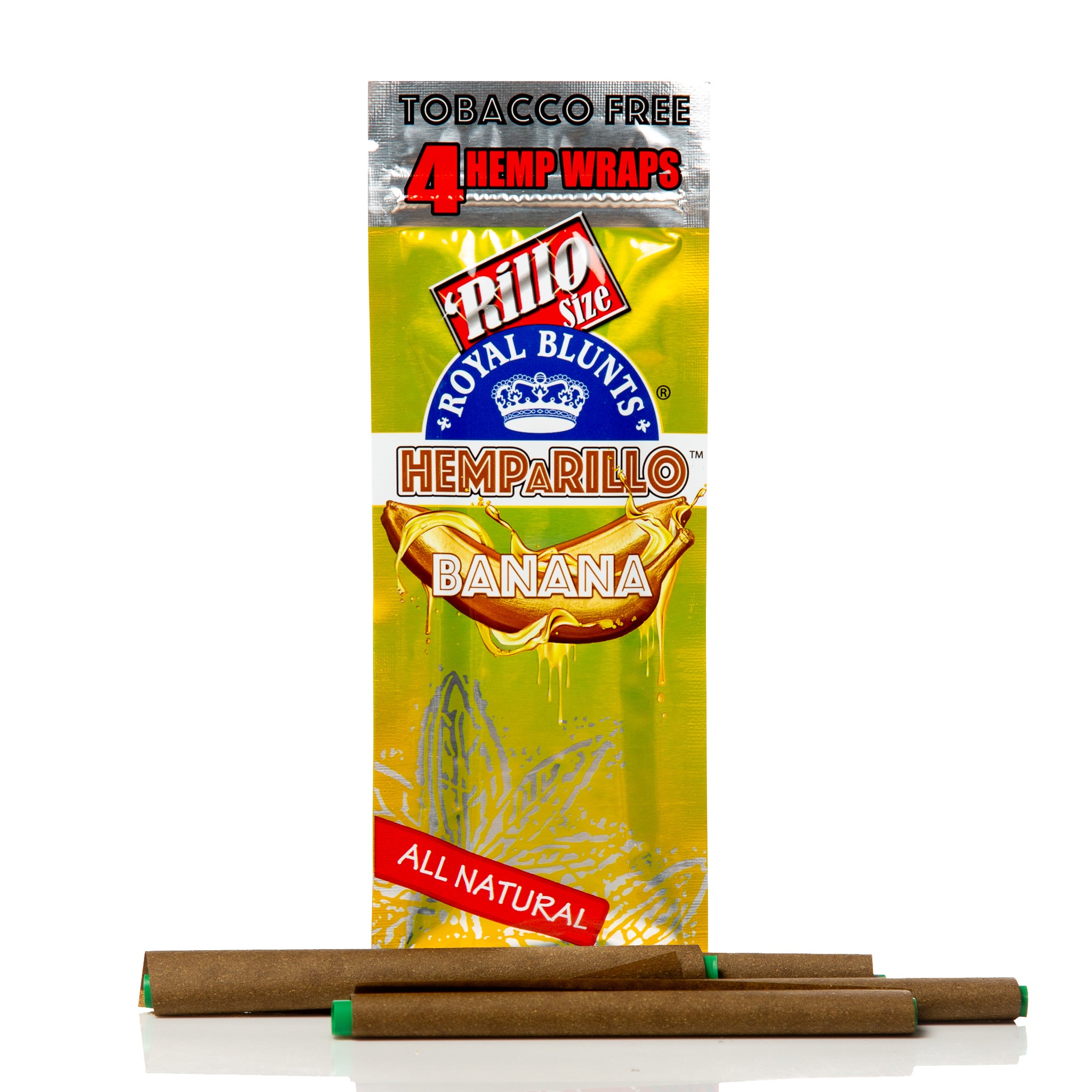 Hemparillo Hemp Wraps 4pk Banana