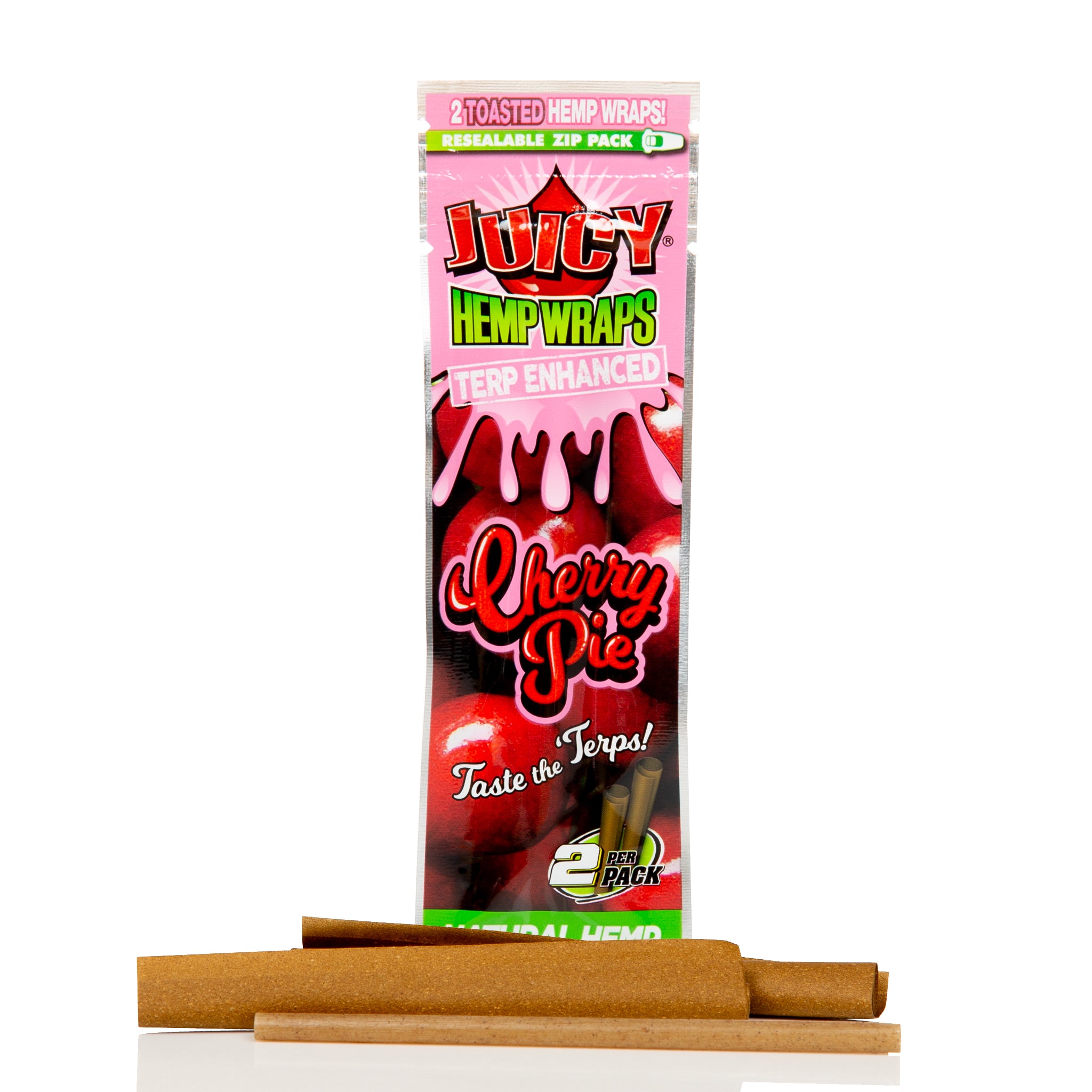 Juicy jays cherry pie flavoured hemp blunt wraps