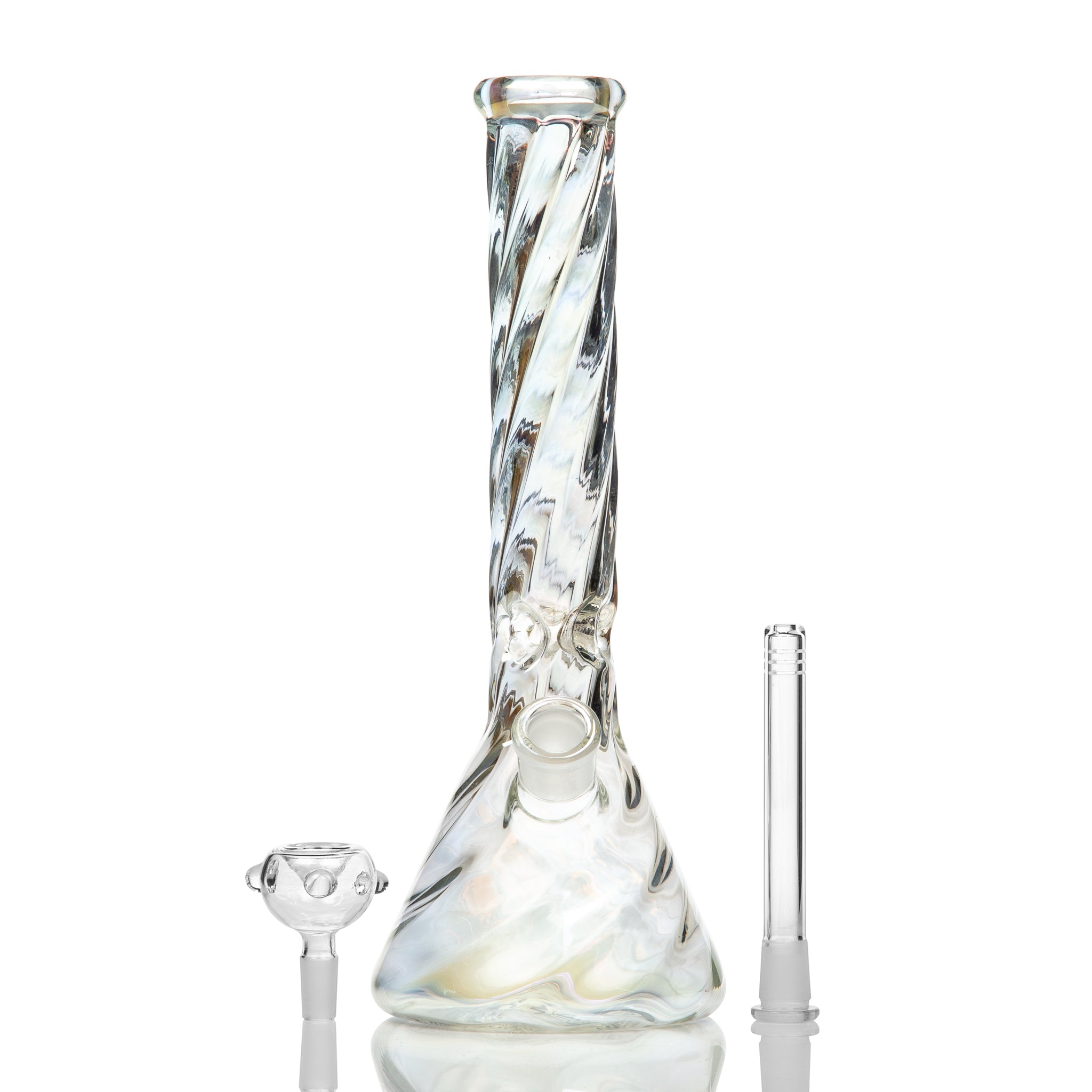 Chromatic Twist Junior Beaker Bong 33cm